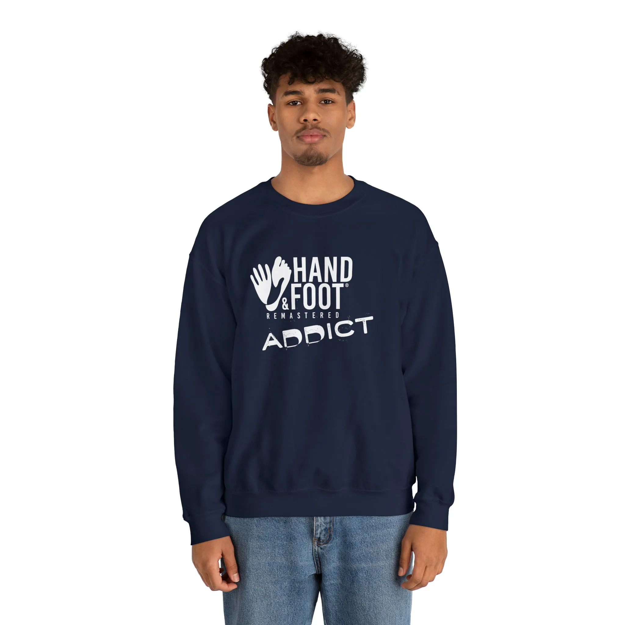 Hand & Foot Addict Unisex Heavy Blend™ Crewneck Sweatshirt