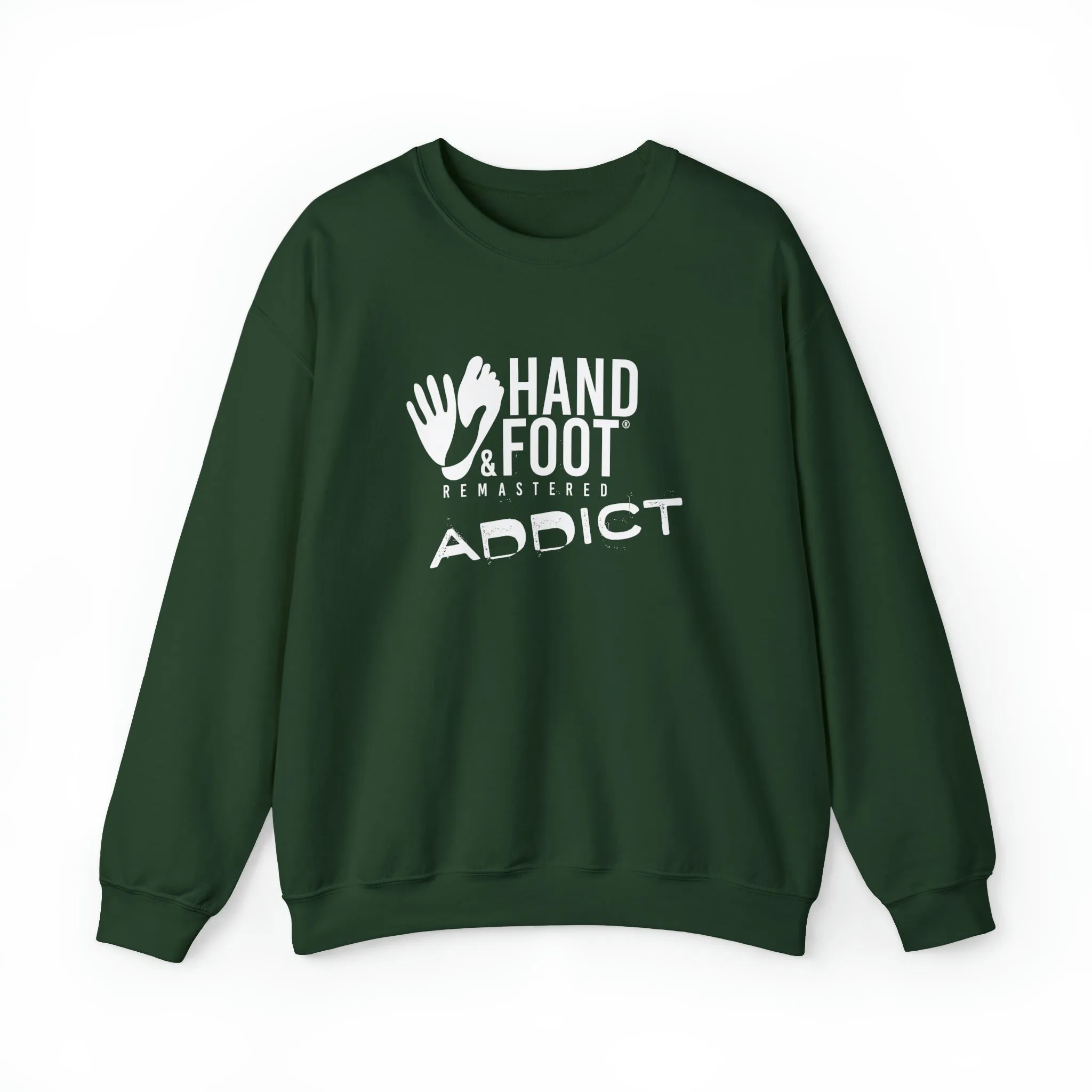 Hand & Foot Addict Unisex Heavy Blend™ Crewneck Sweatshirt