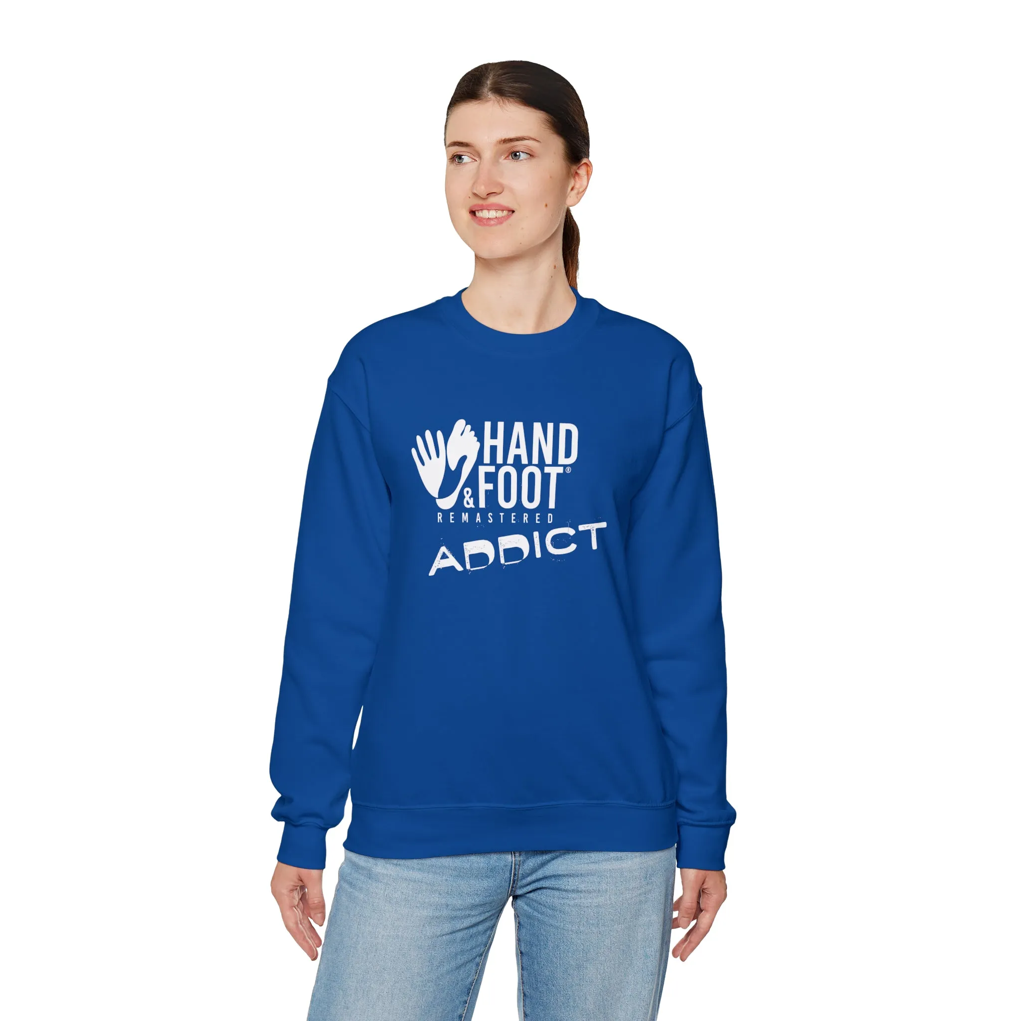Hand & Foot Addict Unisex Heavy Blend™ Crewneck Sweatshirt