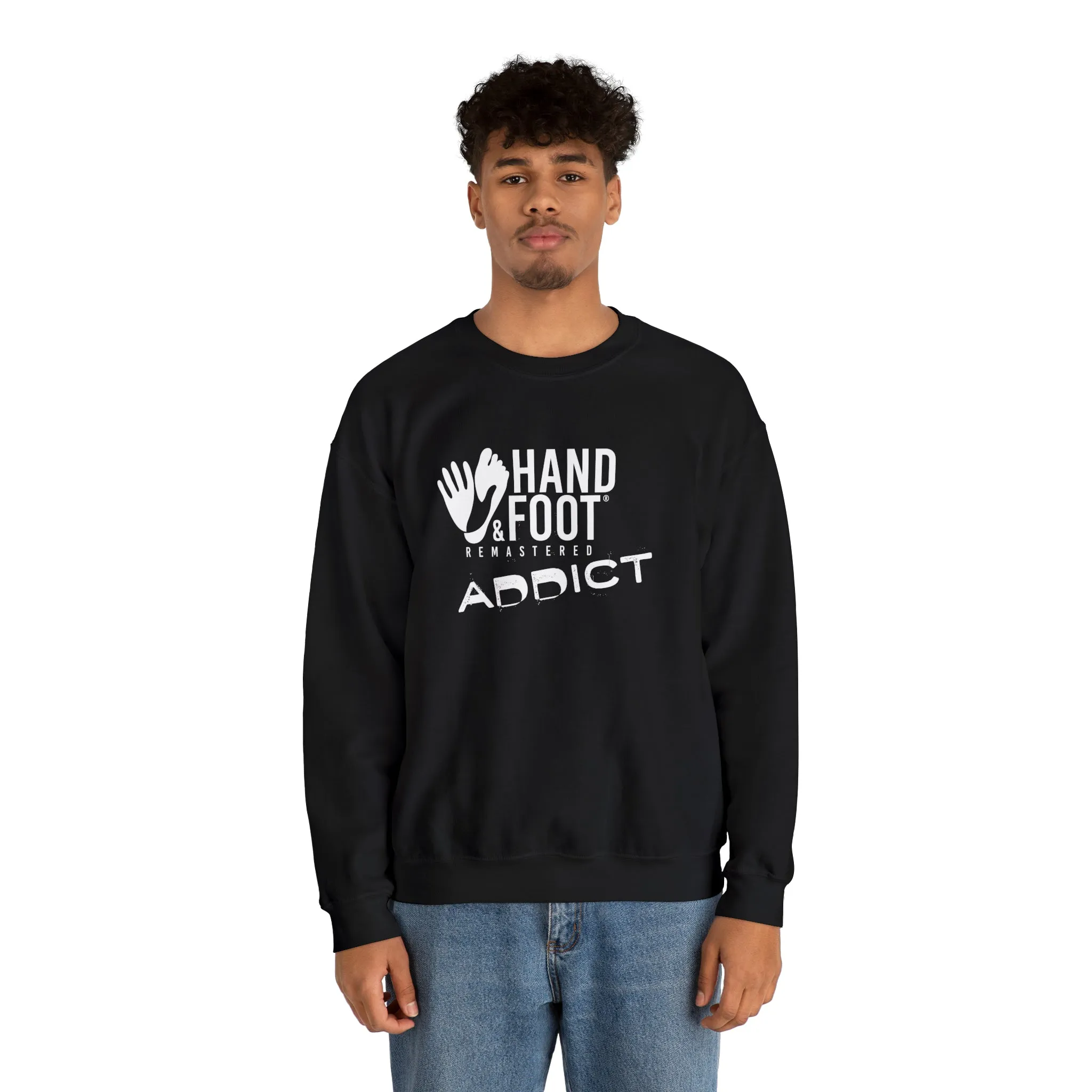Hand & Foot Addict Unisex Heavy Blend™ Crewneck Sweatshirt