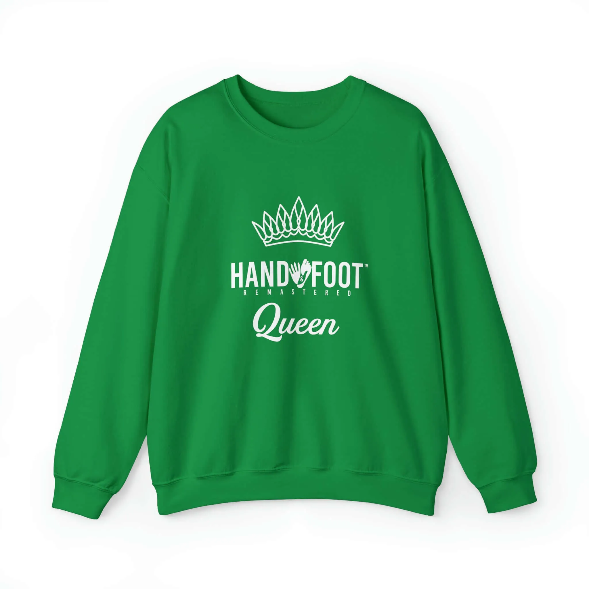 Hand & Foot Queen Unisex Heavy Blend™ Crewneck Sweatshirt