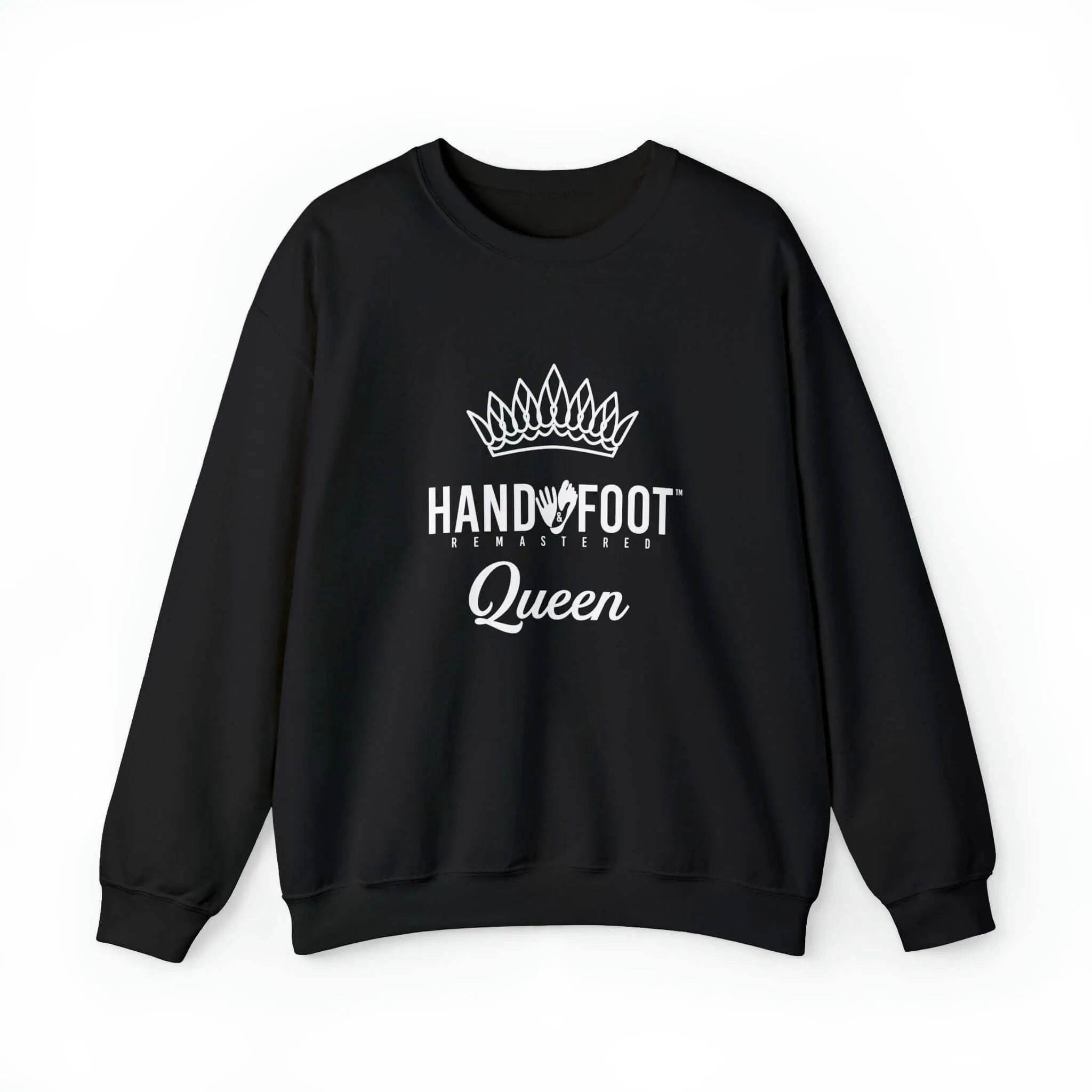 Hand & Foot Queen Unisex Heavy Blend™ Crewneck Sweatshirt