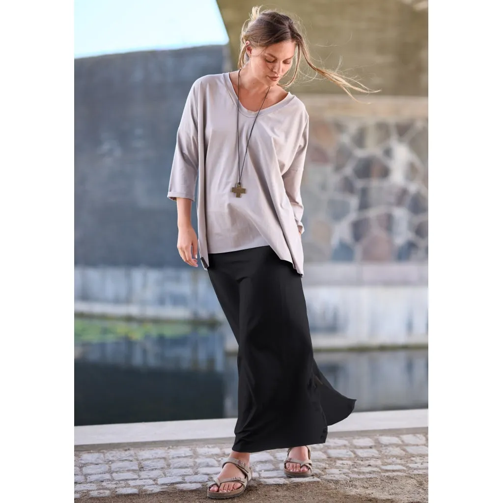 Henriette Steffensen 98033 Black Skirt Long