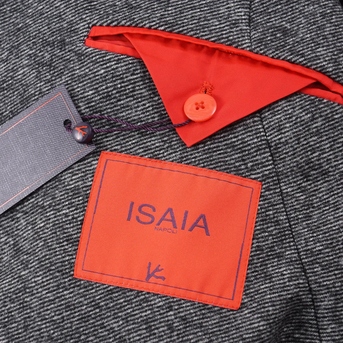 Isaia 'Marshall' Soft Wool Overcoat