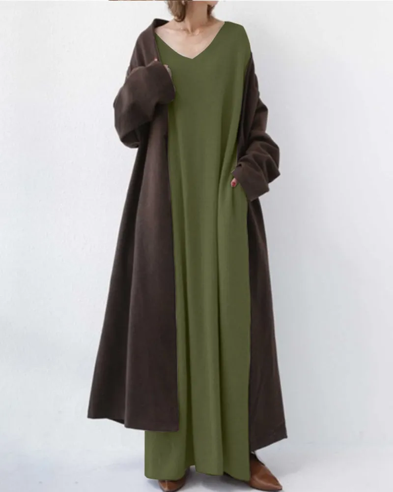 Katia - Long Sleeve Woman Dress