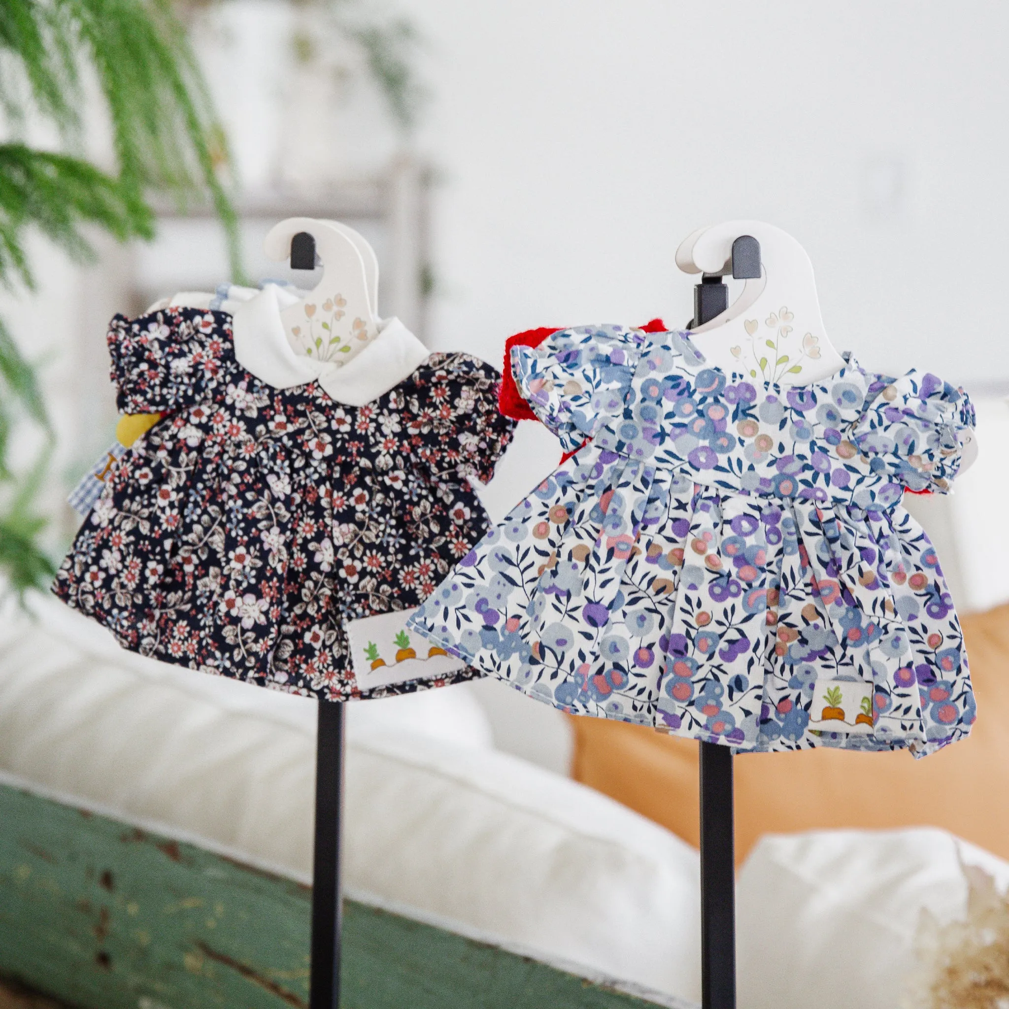 Kiddo's Closet Floral Dress - Blue & Purple