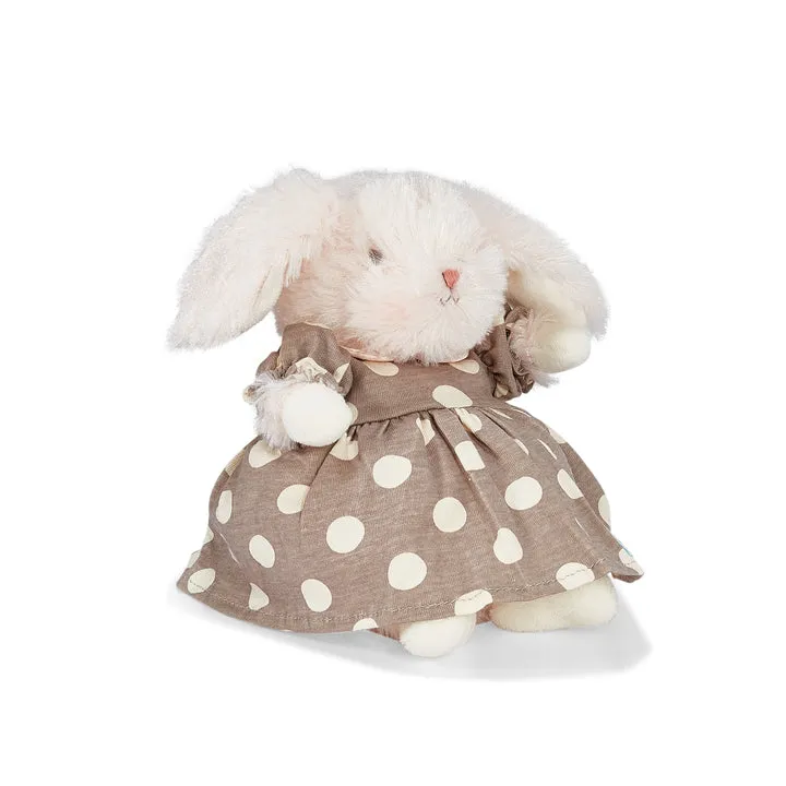Kiddo's Closet Polka Dot Dress - Gray & Cream