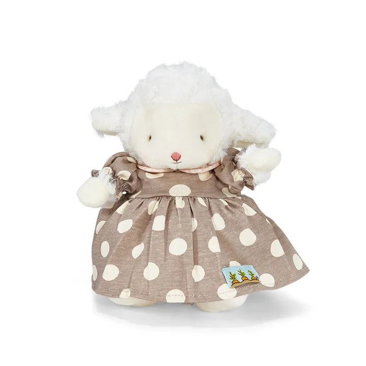 Kiddo's Closet Polka Dot Dress - Gray & Cream
