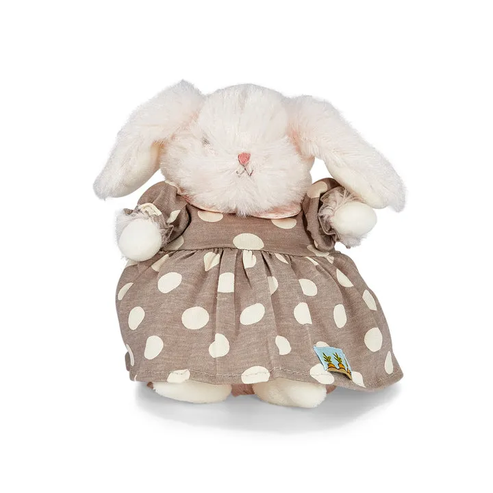 Kiddo's Closet Polka Dot Dress - Gray & Cream