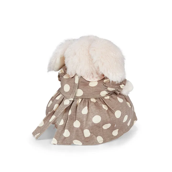 Kiddo's Closet Polka Dot Dress - Gray & Cream