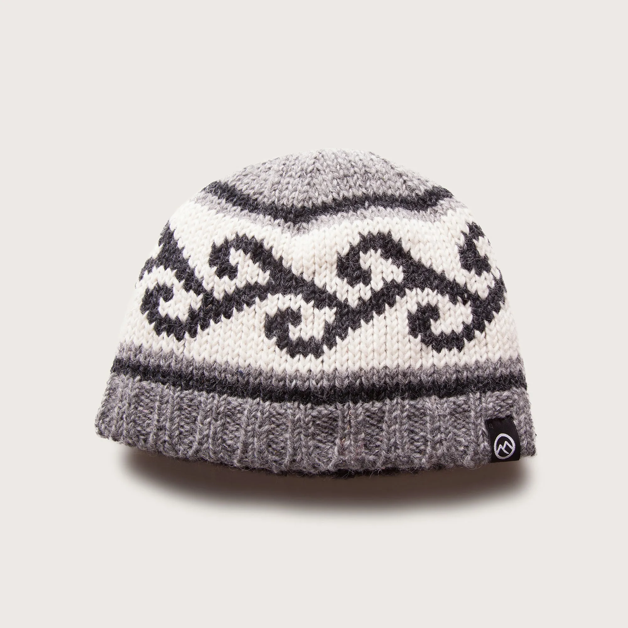 Koru Wool Beanie - Grey