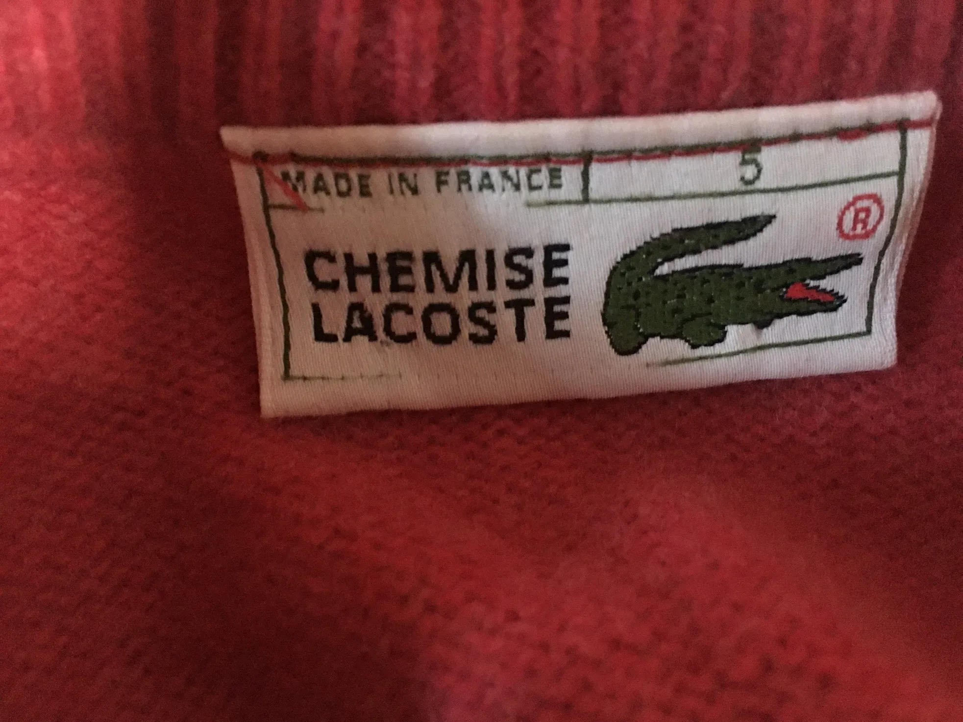 Lacoste Jumper #C121 FREE AUS POSTAGE