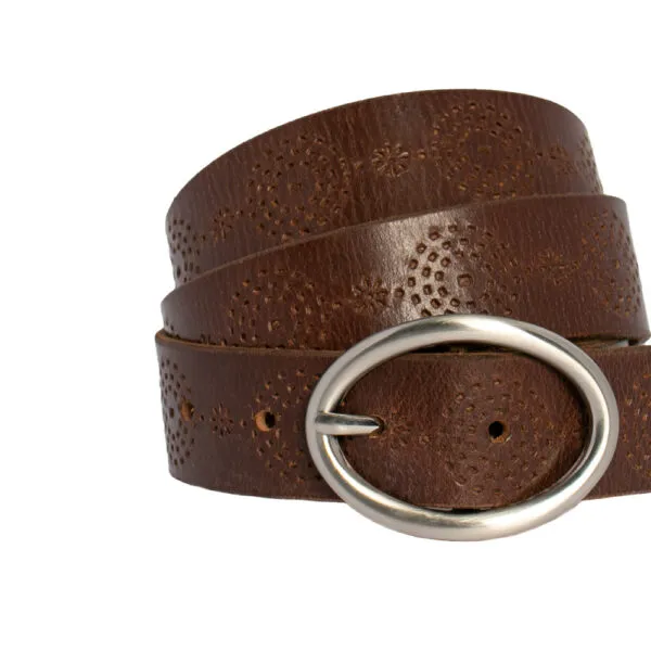 Loop Leather Co Belt Bronte Park - Diesel Tan