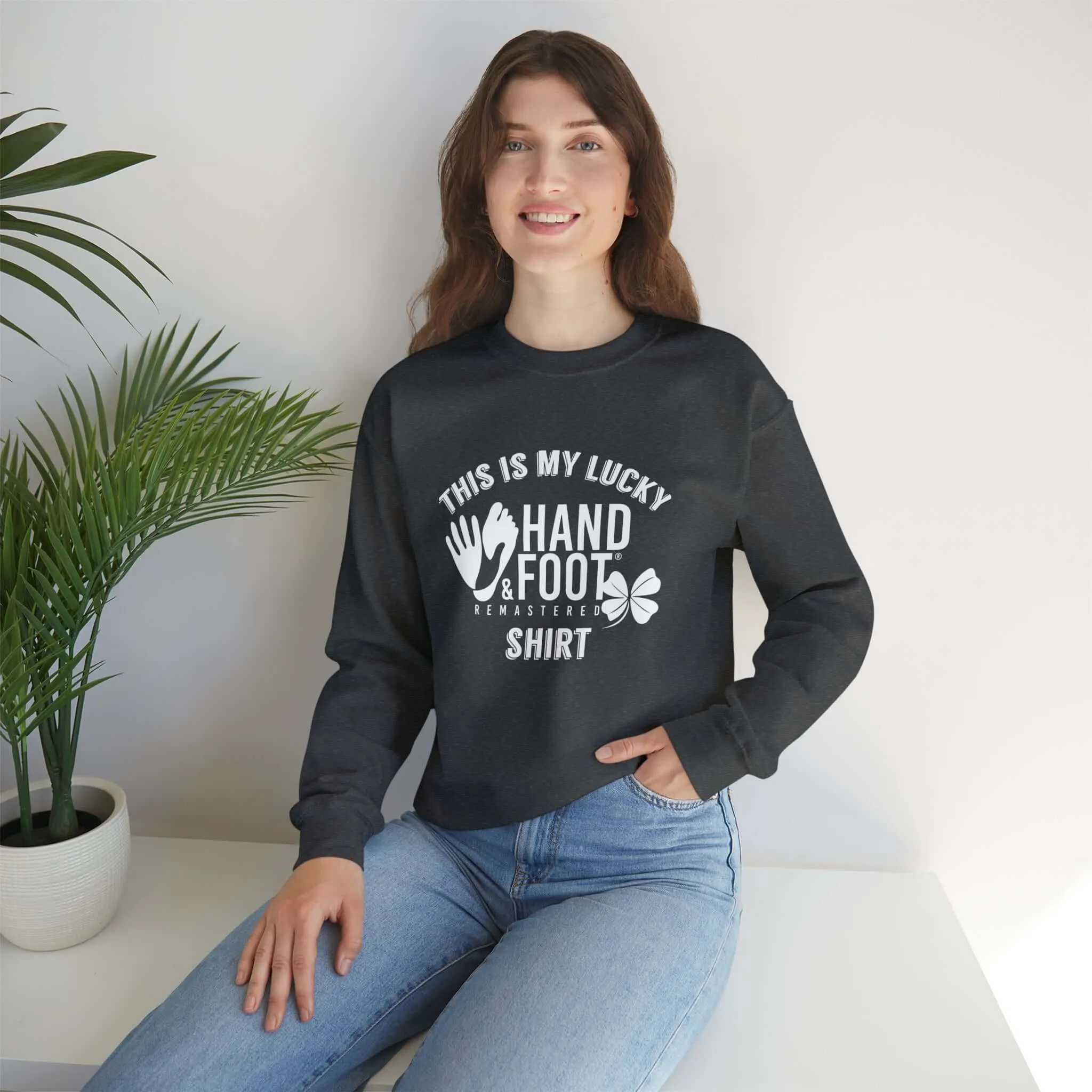 Lucky Unisex Heavy Blend™ Crewneck Sweatshirt