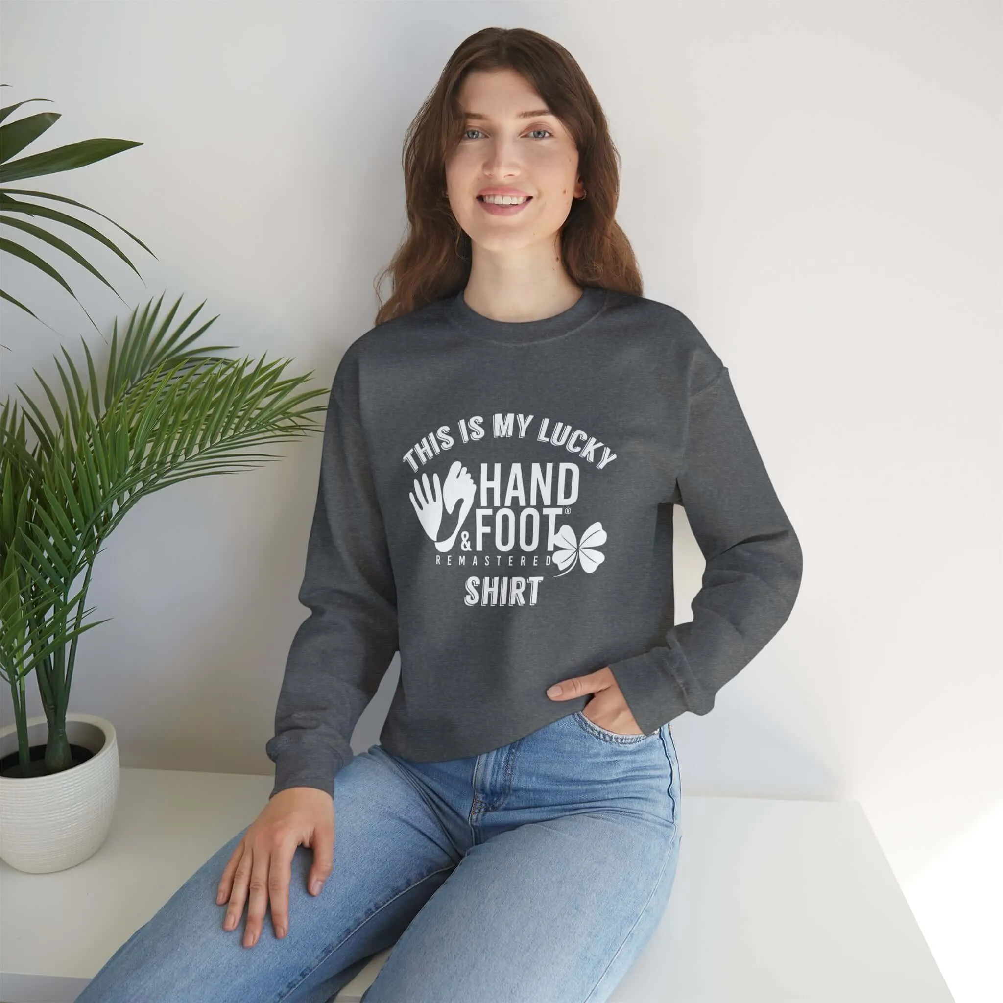 Lucky Unisex Heavy Blend™ Crewneck Sweatshirt