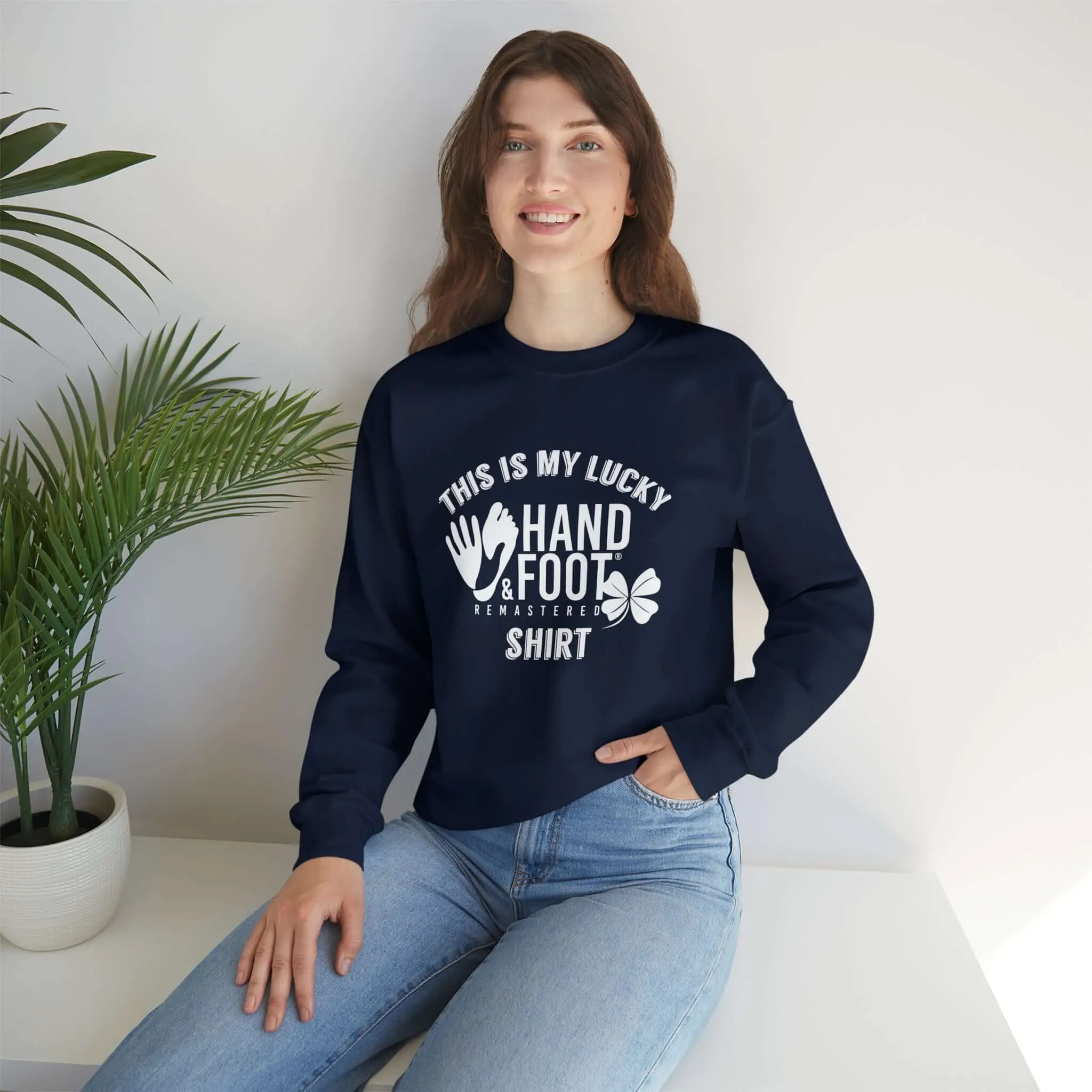 Lucky Unisex Heavy Blend™ Crewneck Sweatshirt