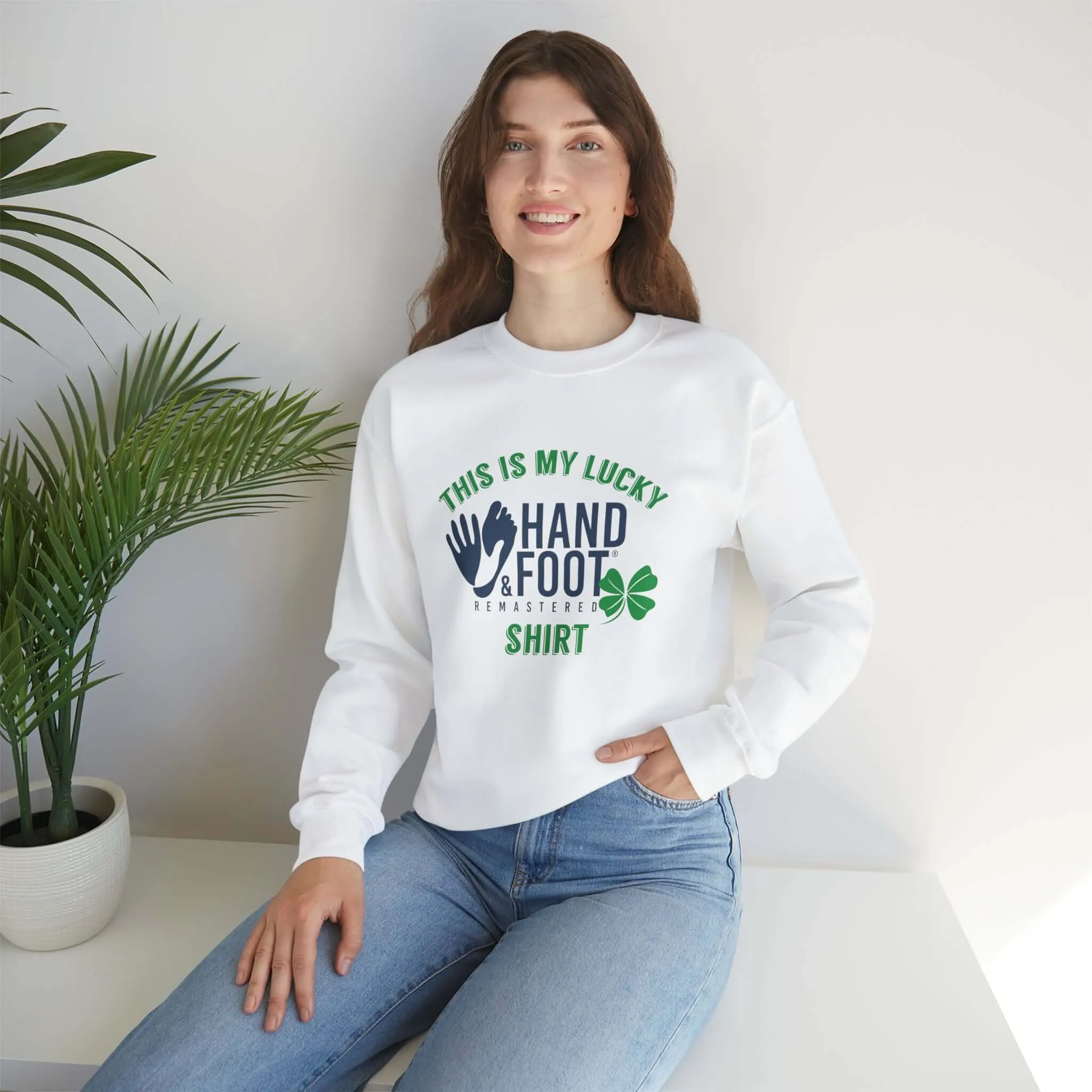Lucky Unisex Heavy Blend™ Crewneck Sweatshirt