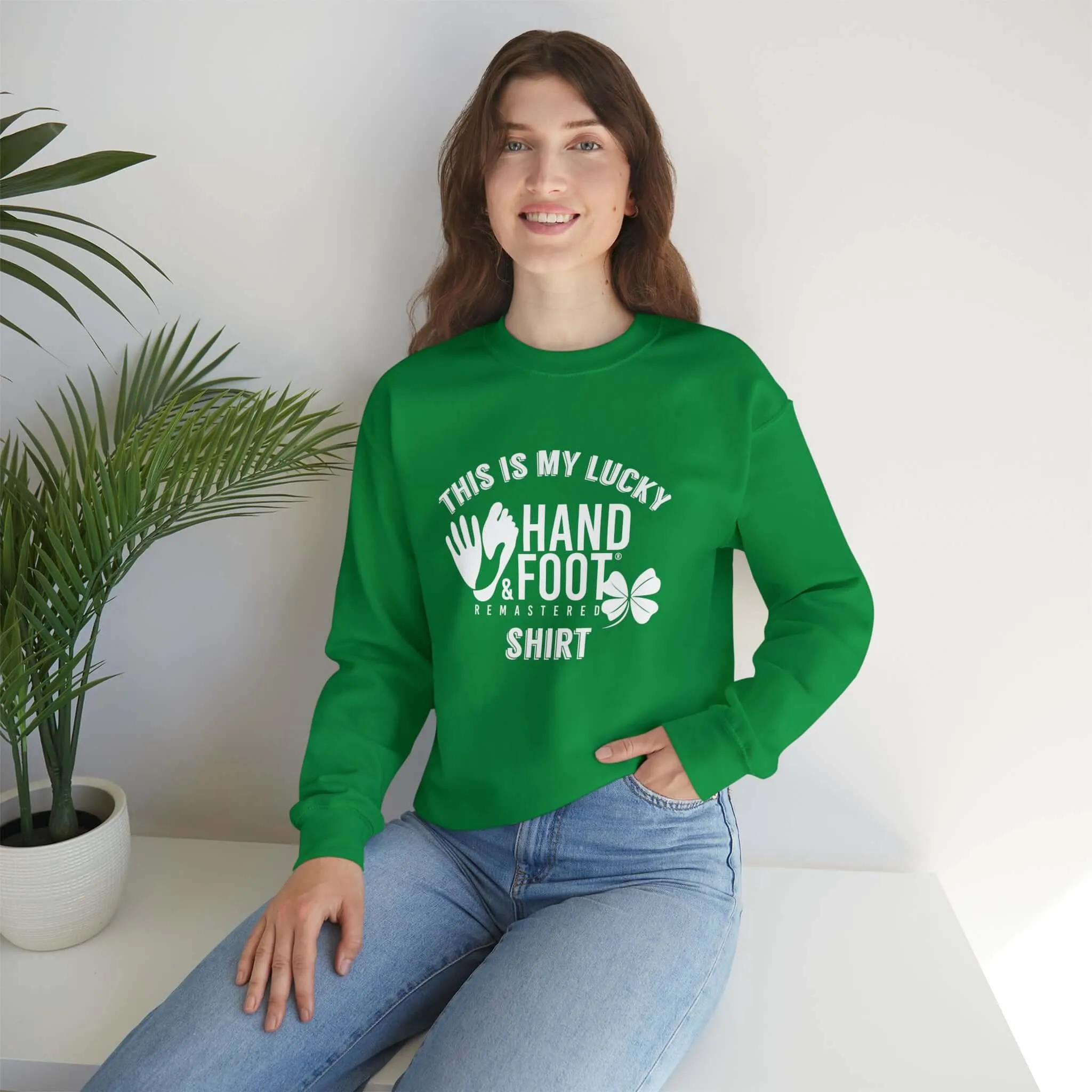 Lucky Unisex Heavy Blend™ Crewneck Sweatshirt
