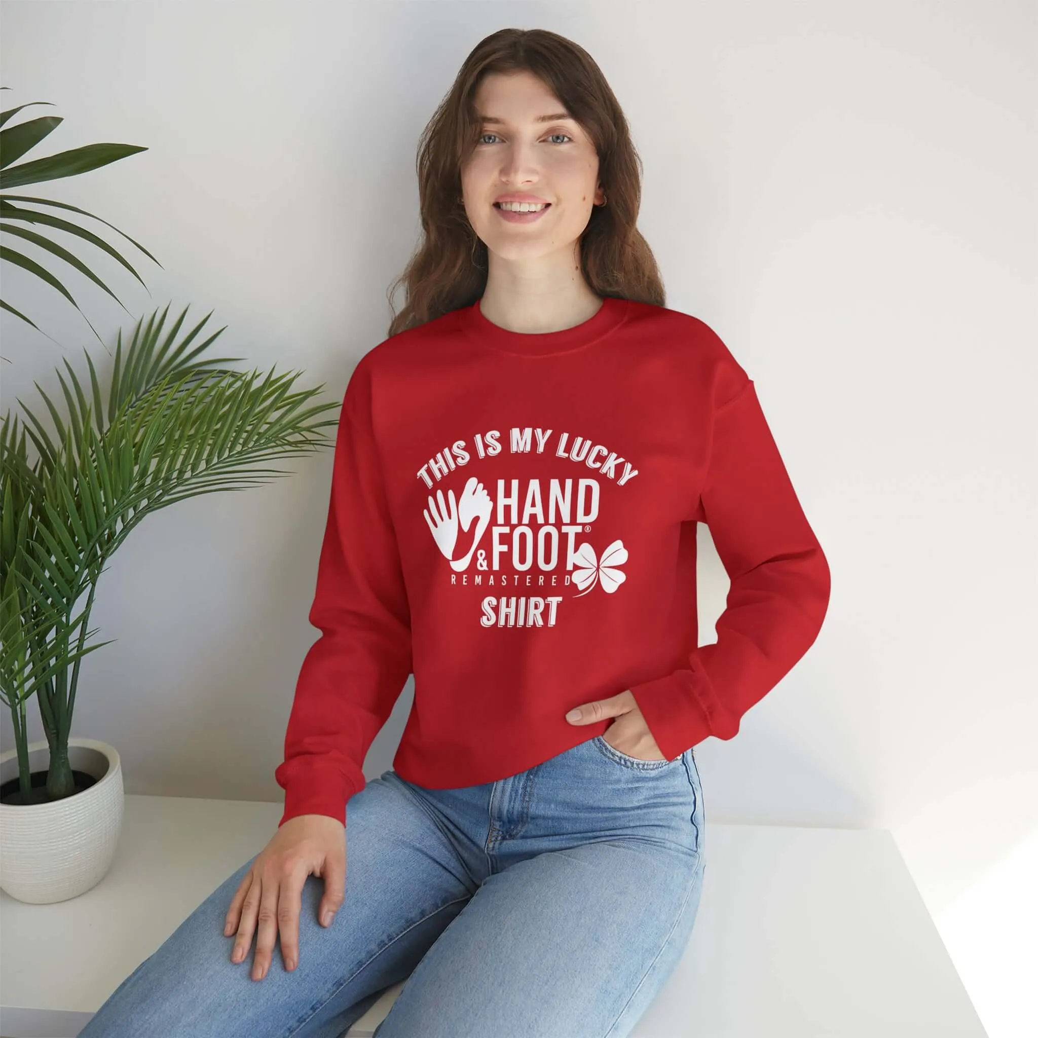 Lucky Unisex Heavy Blend™ Crewneck Sweatshirt