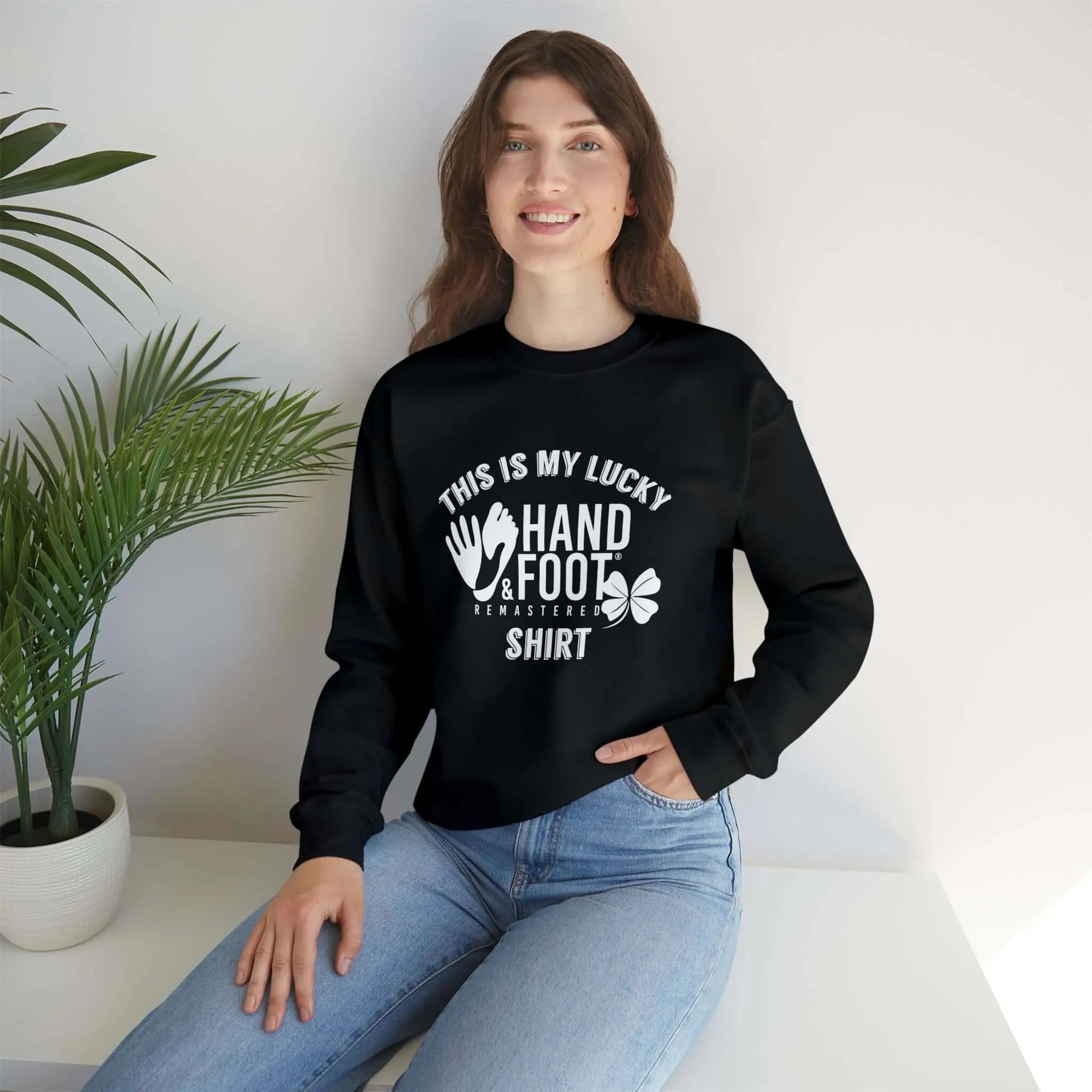 Lucky Unisex Heavy Blend™ Crewneck Sweatshirt