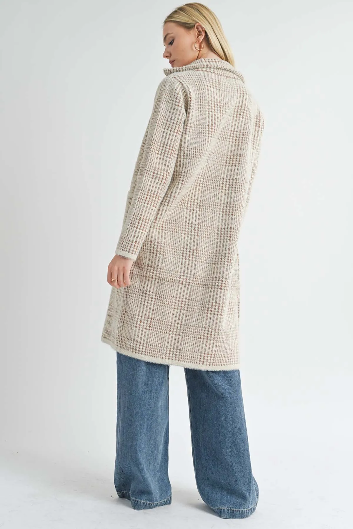 MARCEAU HOUNDSTOOTH COAT