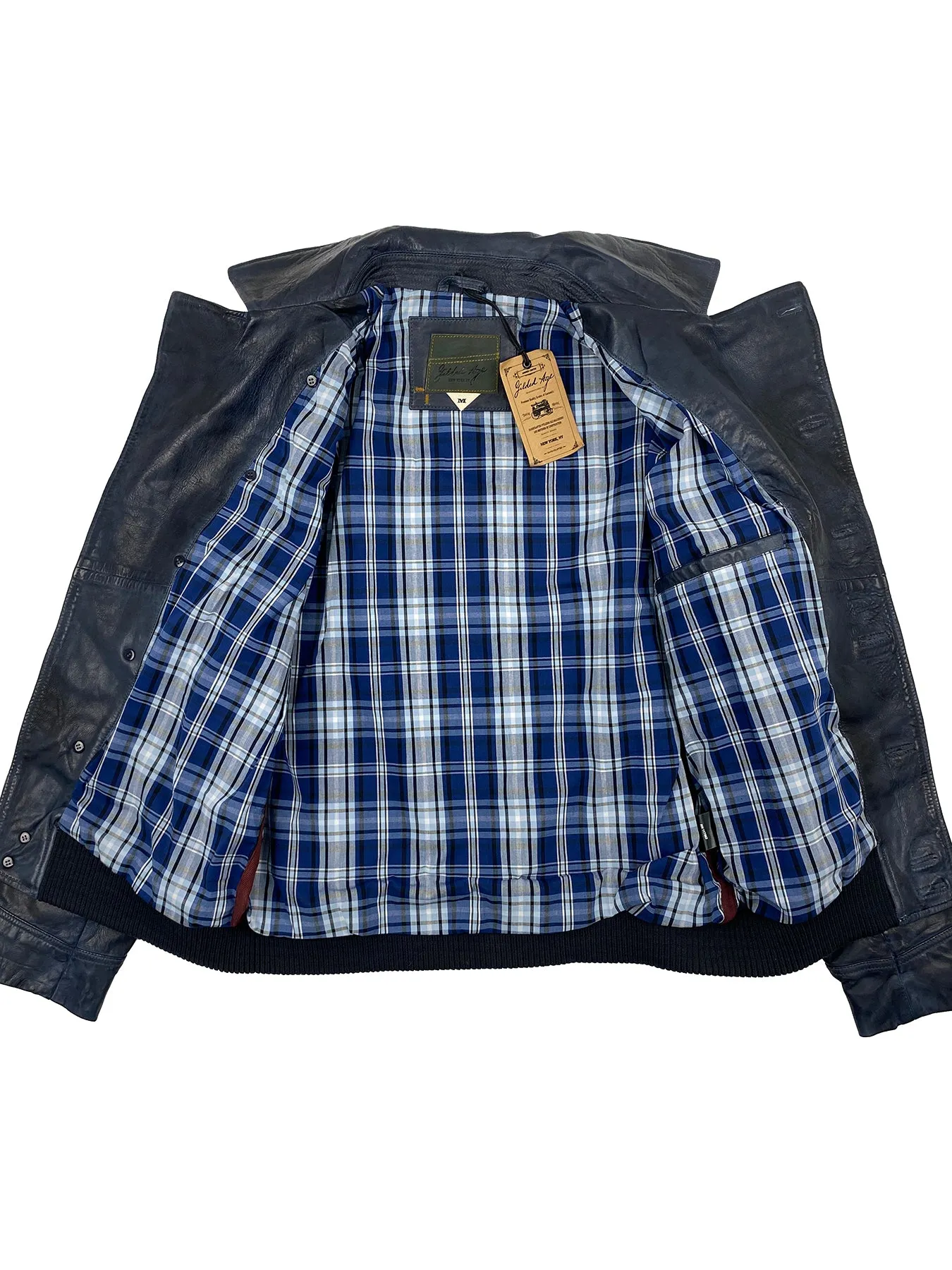 McCoy Leather Bomber Jacket 4085