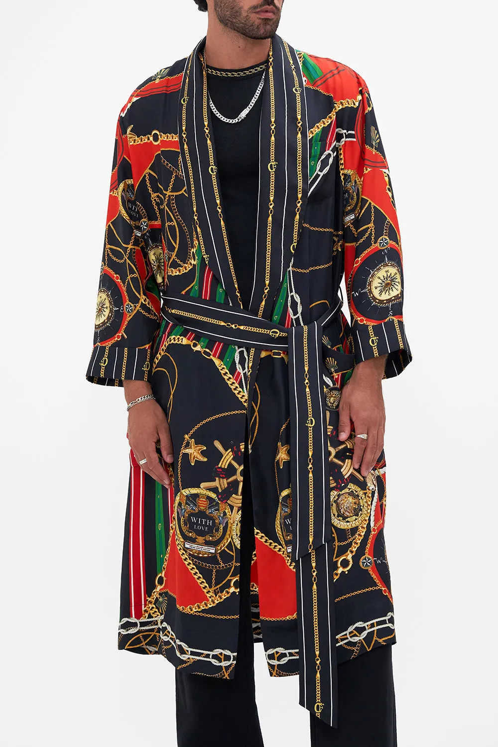 MENS FULL LENGTH ROBE CLUB APERITIVO