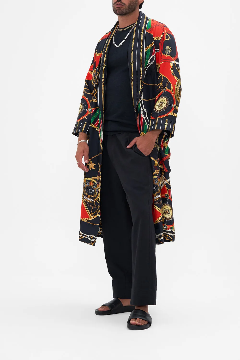 MENS FULL LENGTH ROBE CLUB APERITIVO