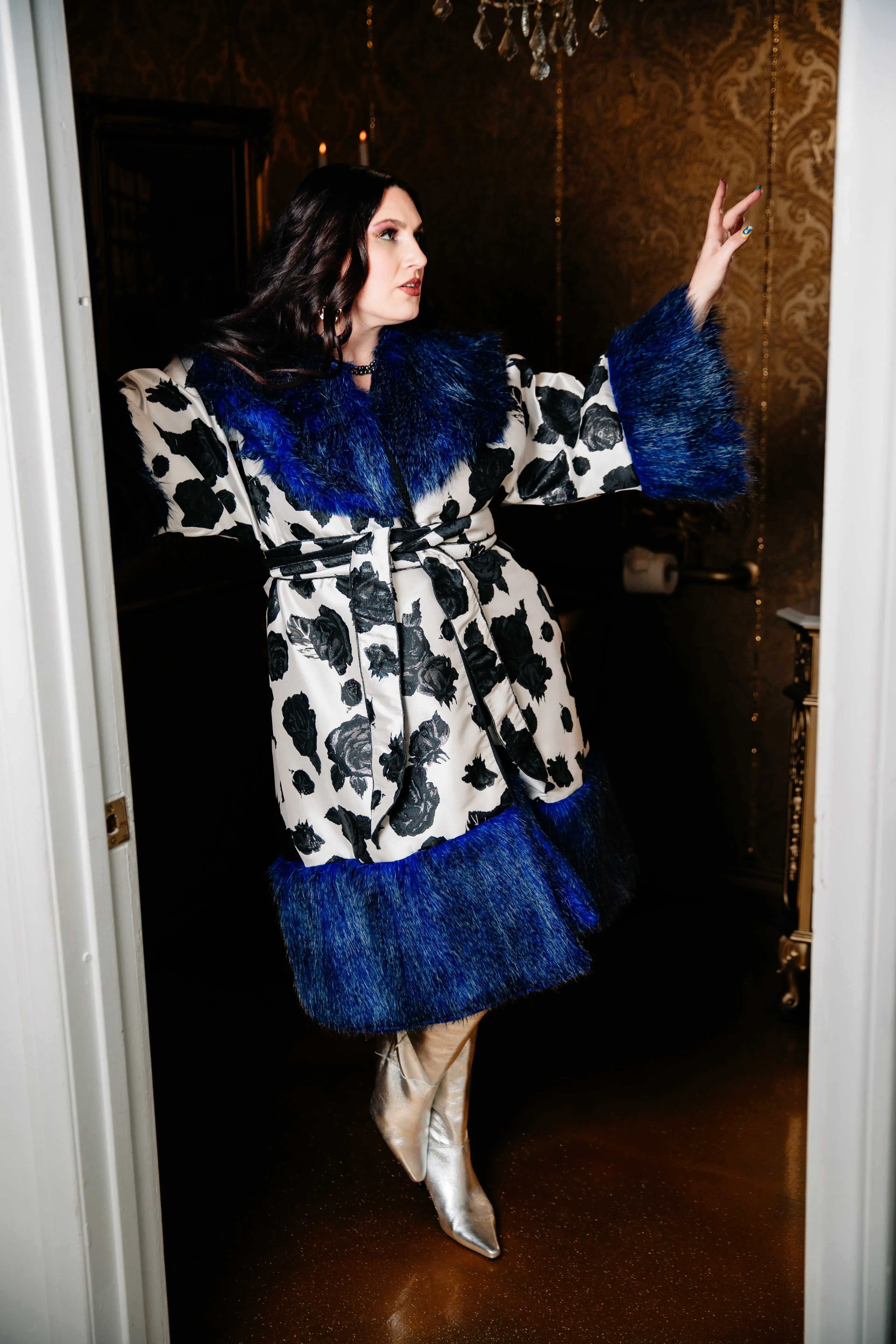 Minkie Coat “Le Cid” (Blue)