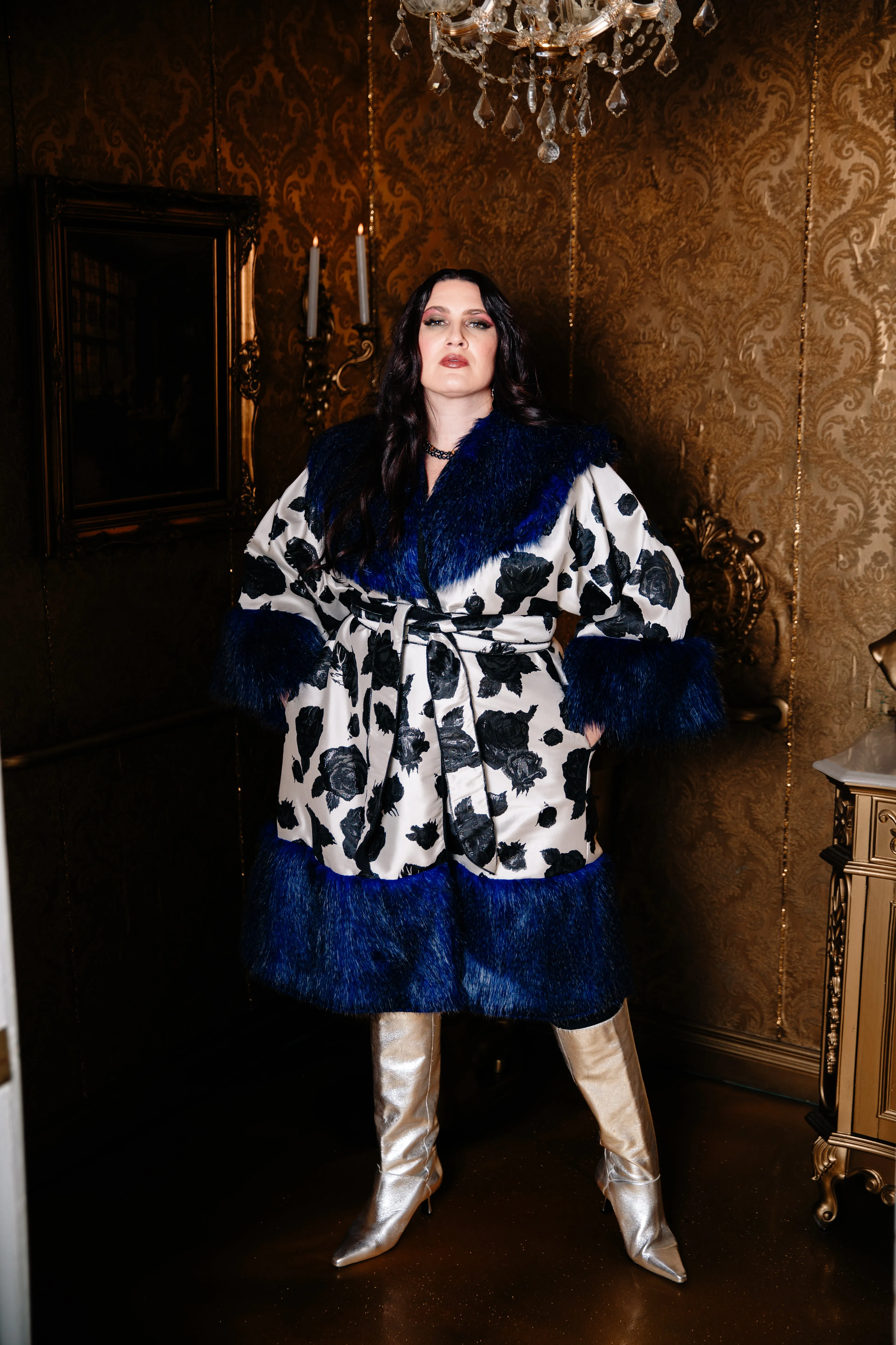 Minkie Coat “Le Cid” (Blue)