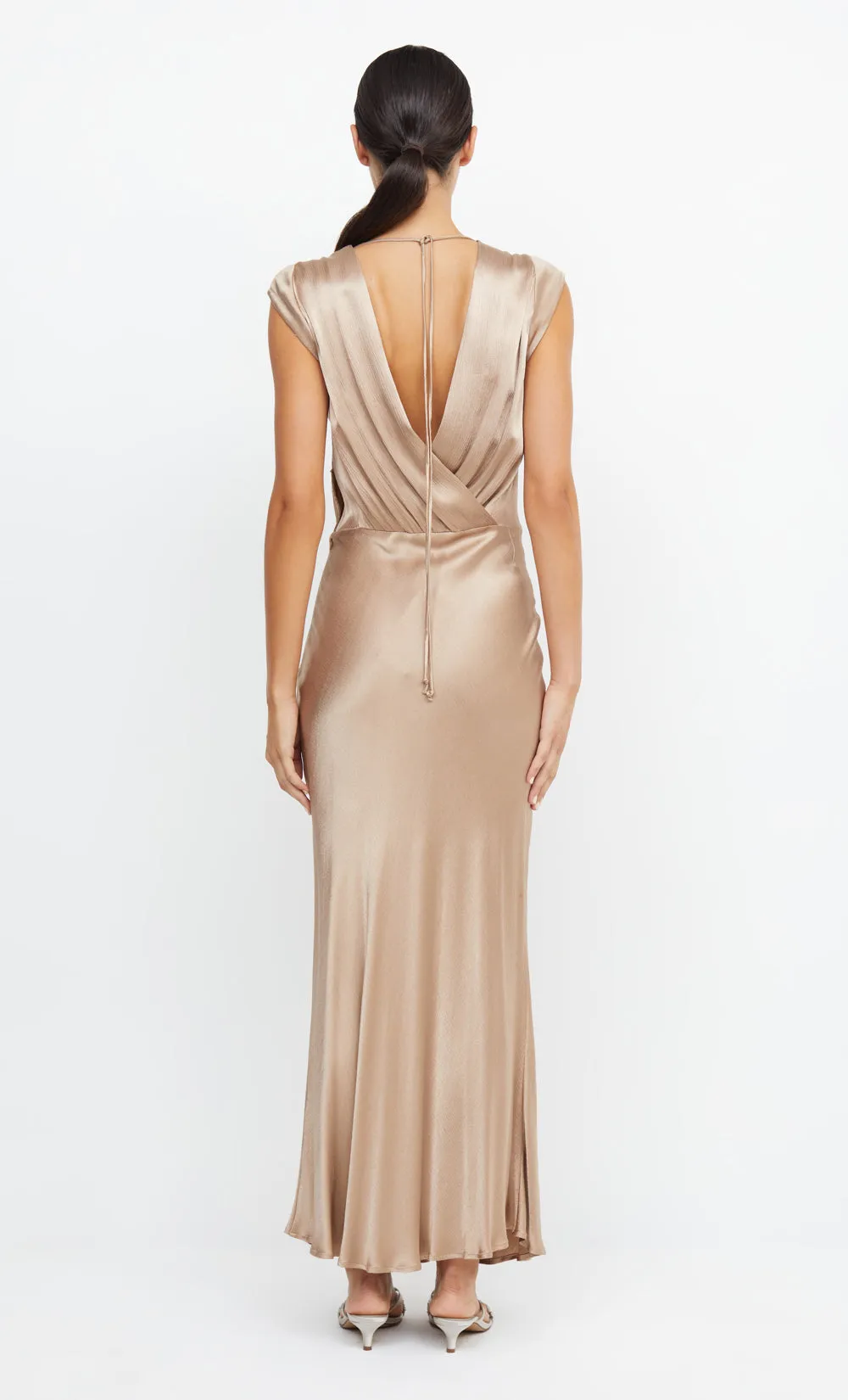 MOON DANCE MAXI DRESS - GOLDEN