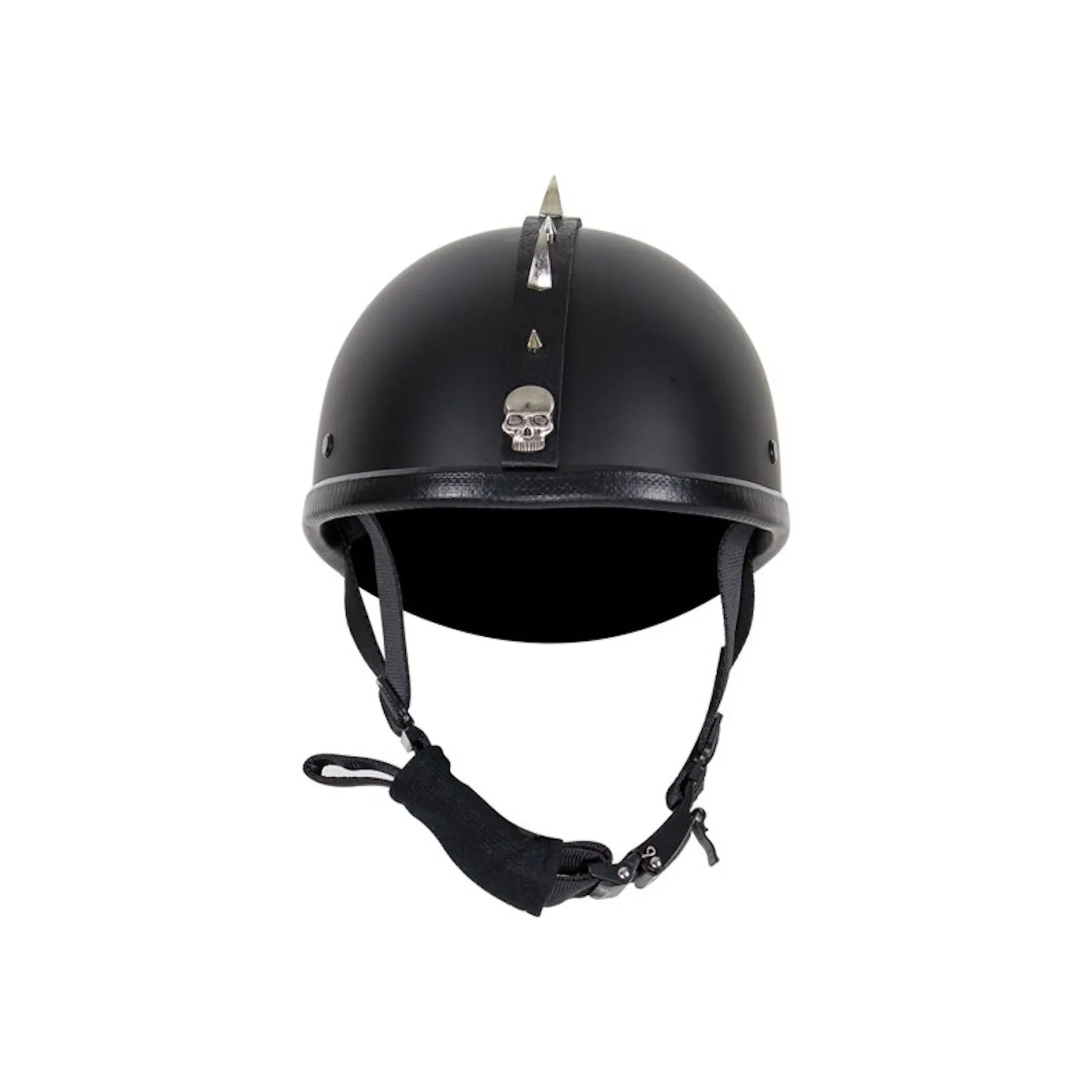Motorcycle Helmet Adhesive Saw Blade Spike Strip With Skull