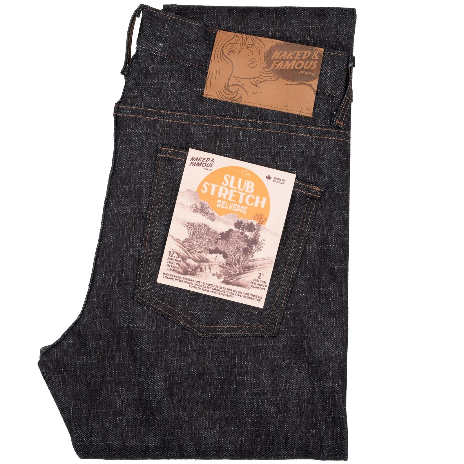 Naked & Famous Denim Weird Guy - Slub Stretch Selvedge