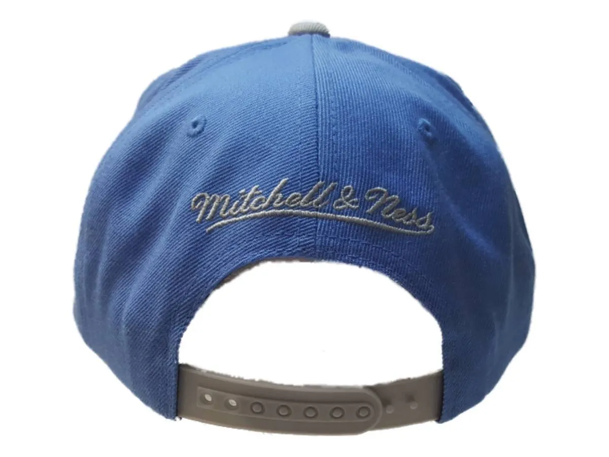 New York City FC Mitchell & Ness Light Blue "Football Club" Adj. Flat Bill Hat