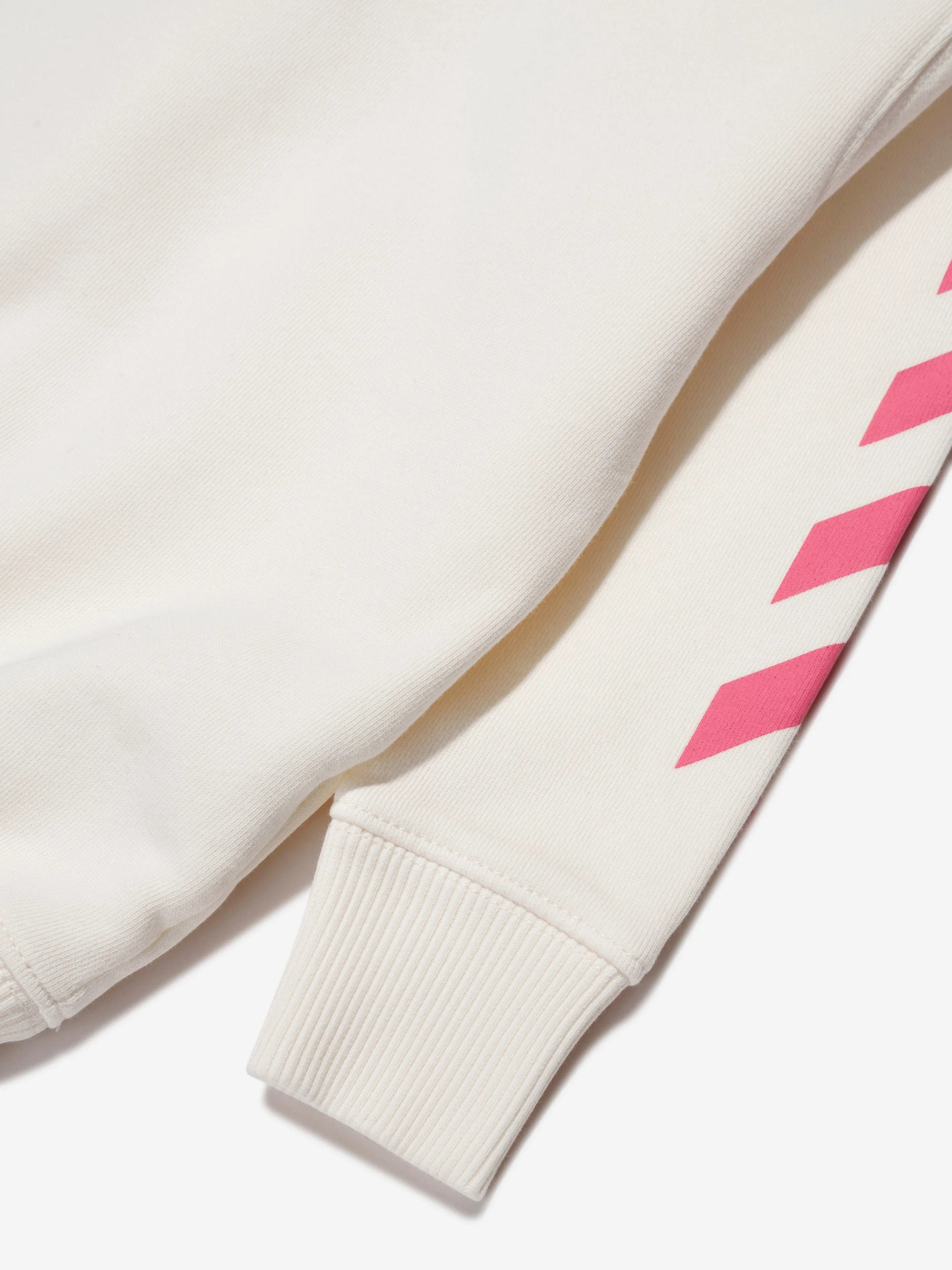 Off-White Girls Classic Arrow Tab Sweatshirt in Ivory