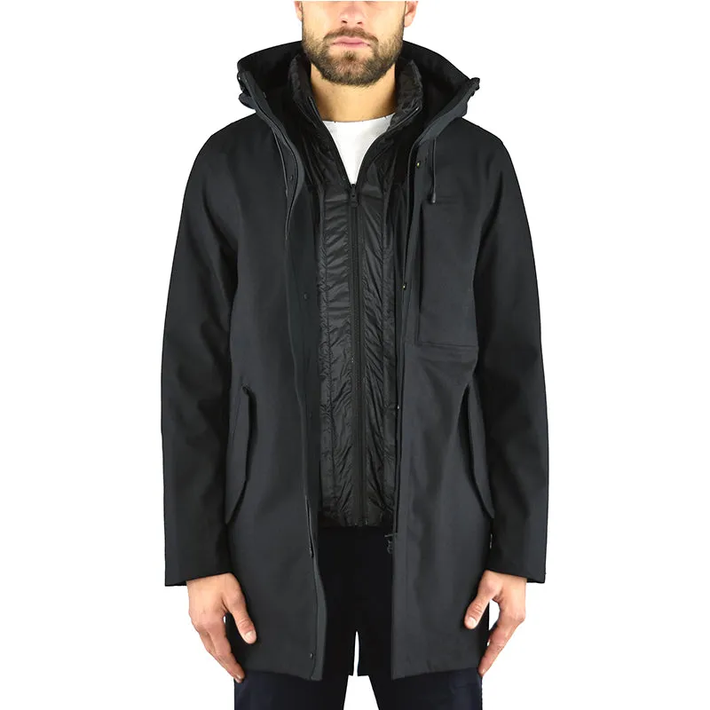Parka PEOPLE OF SHIBUYA Sugoi PW1038 Nero