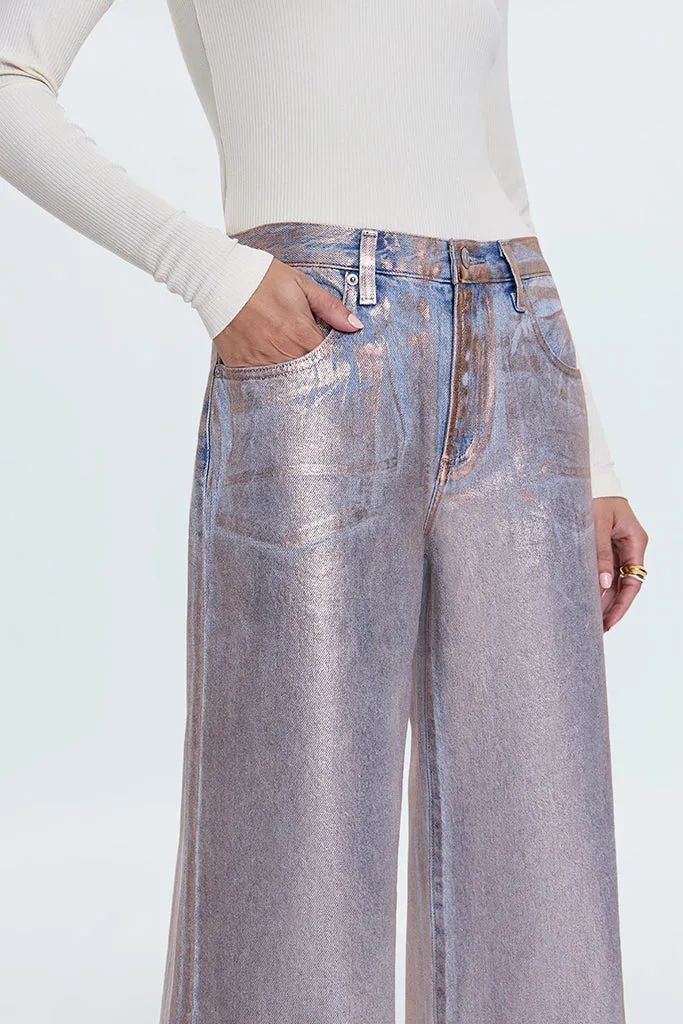 Pistola - Jadyn Low Slung Palazzo Pant - Tinsel