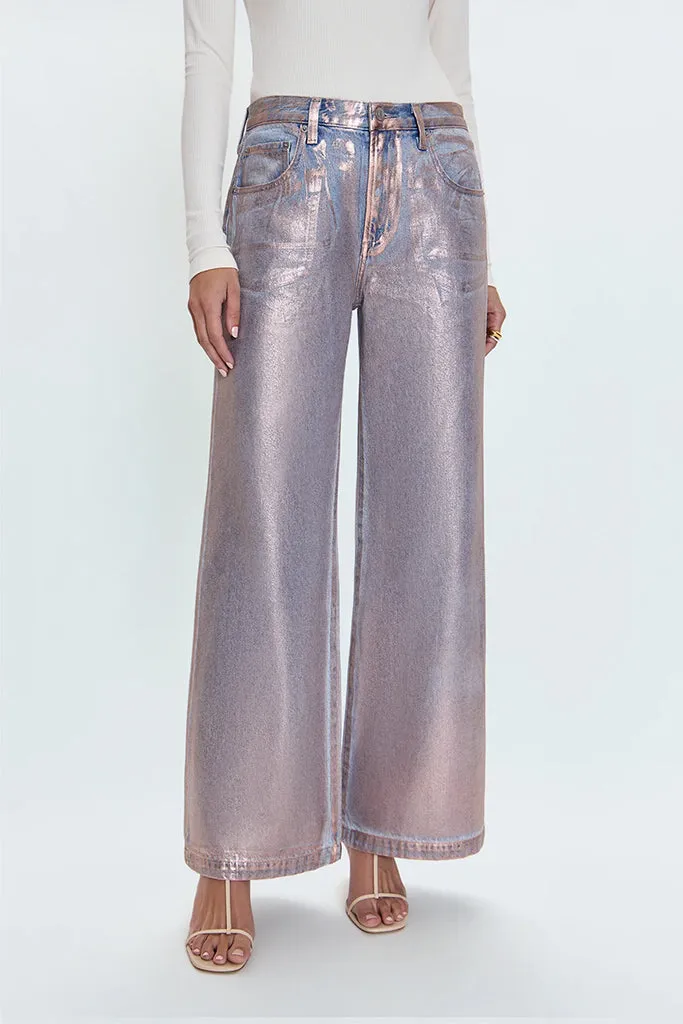 Pistola - Jadyn Low Slung Palazzo Pant - Tinsel