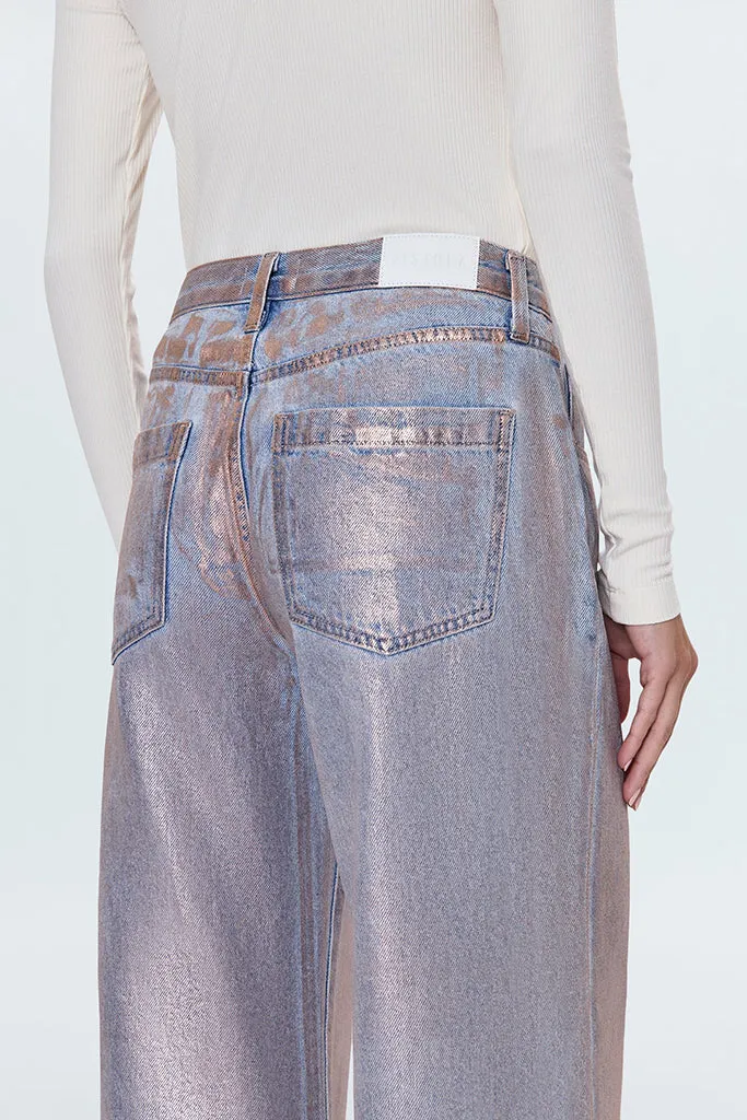 Pistola - Jadyn Low Slung Palazzo Pant - Tinsel