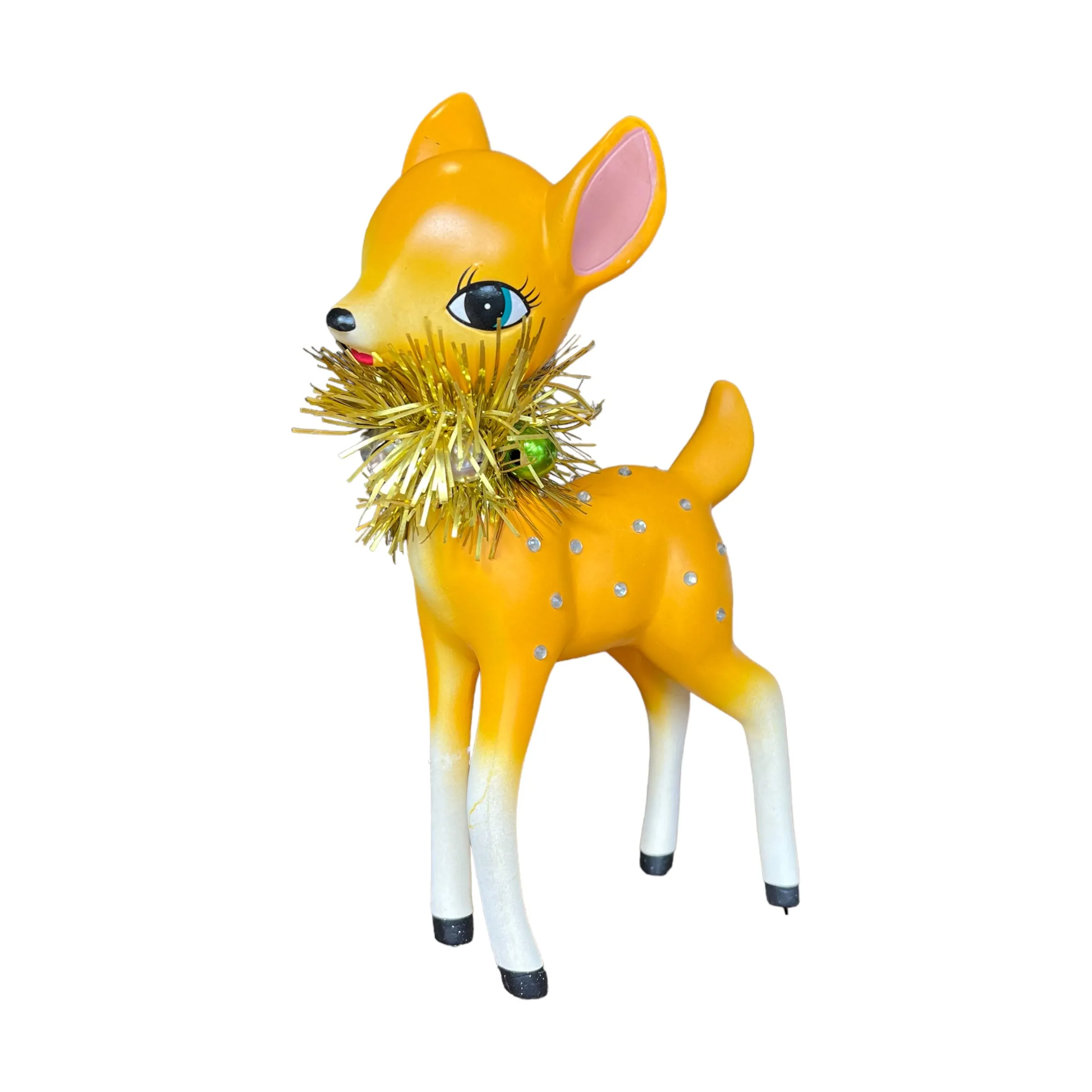 Retro Standing Sparkle Deer- 4 Colors