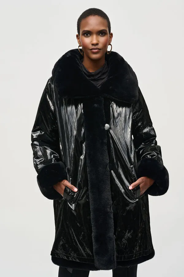 Reversible Coat - Black