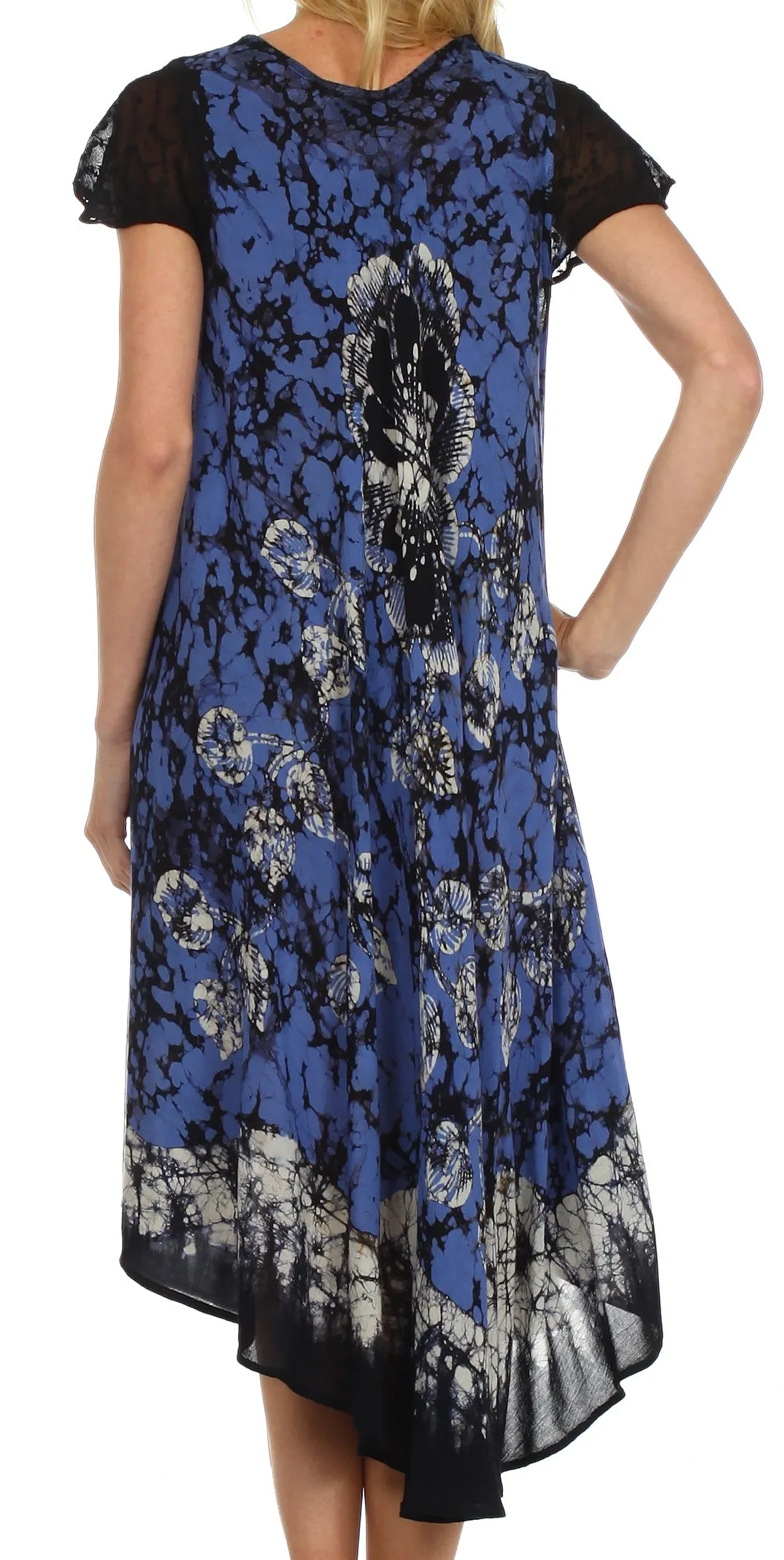 Sakkas Aloha Floral Caftan Dress