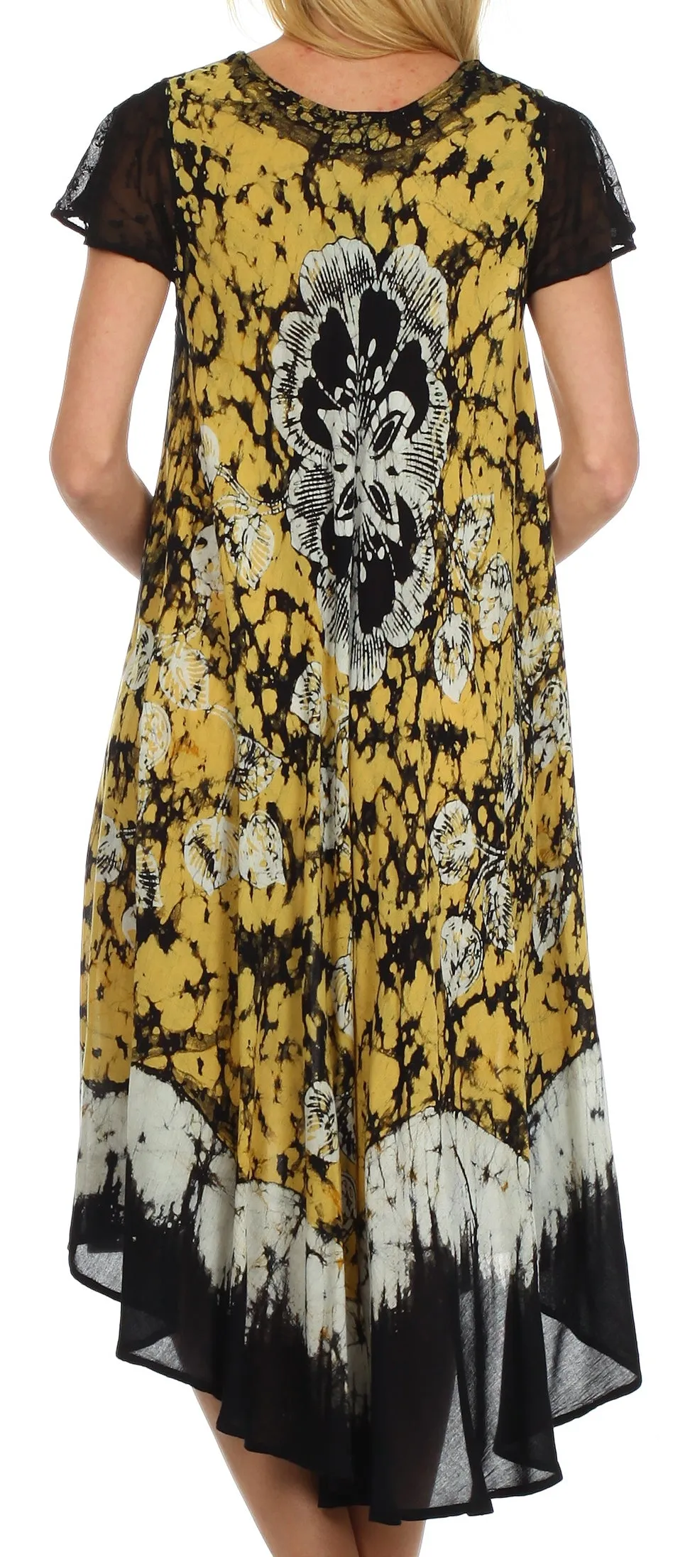 Sakkas Aloha Floral Caftan Dress