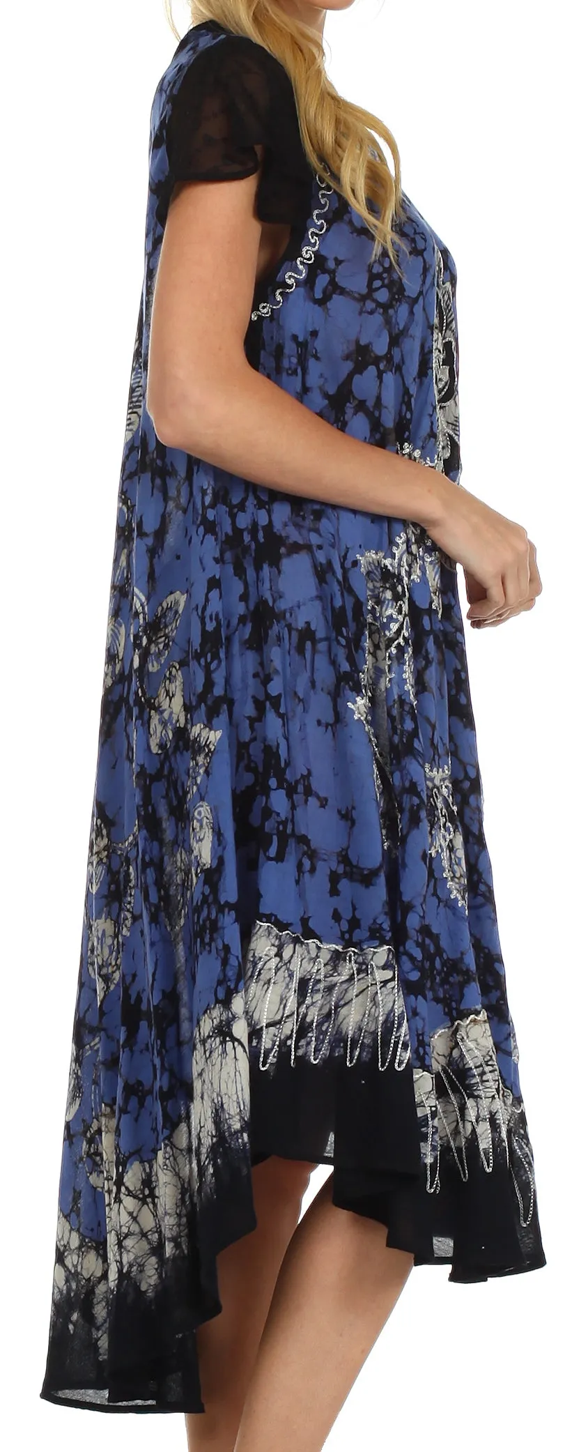 Sakkas Aloha Floral Caftan Dress