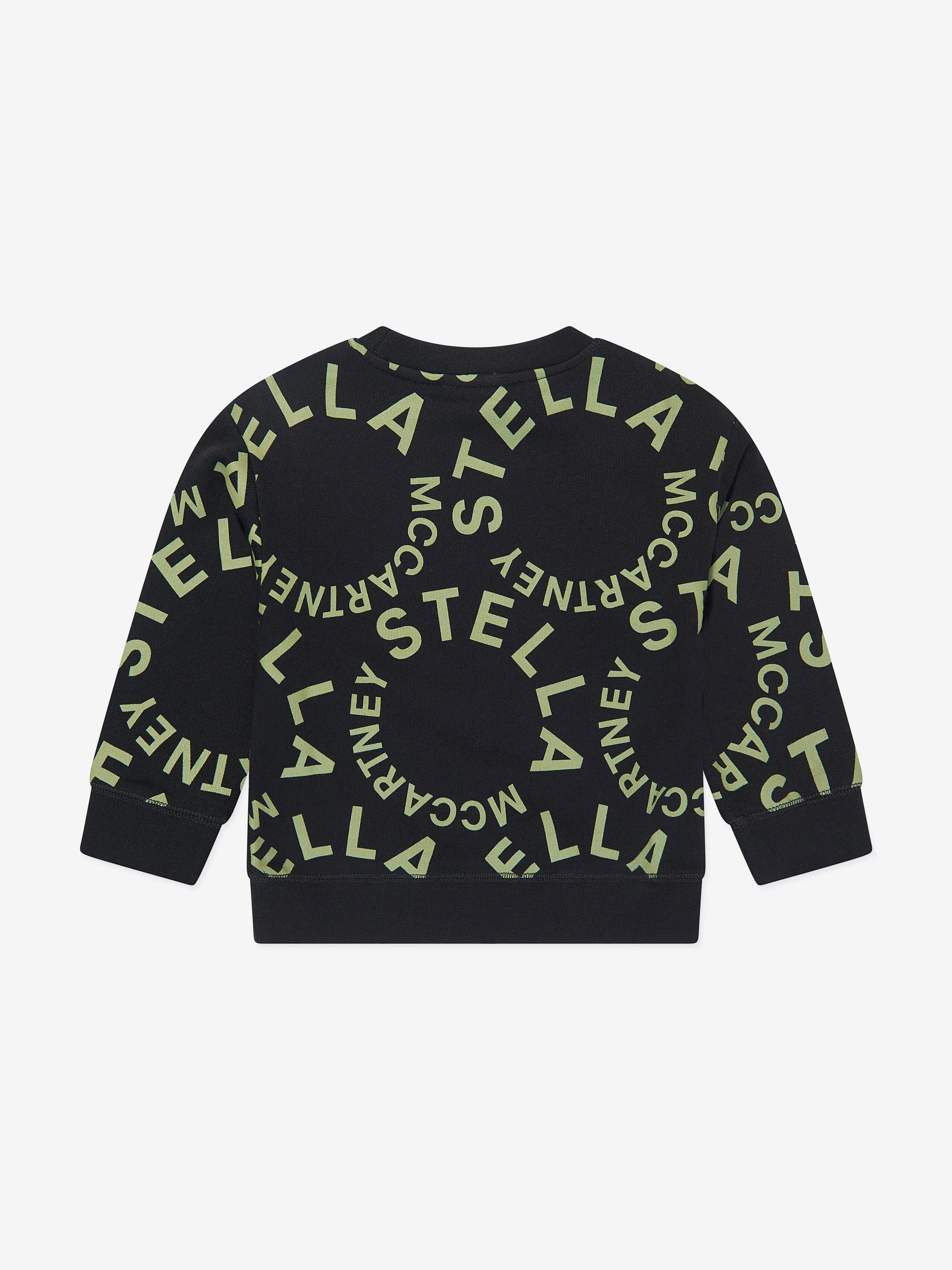 Stella McCartney Boys Logo Sweatshirt in Black