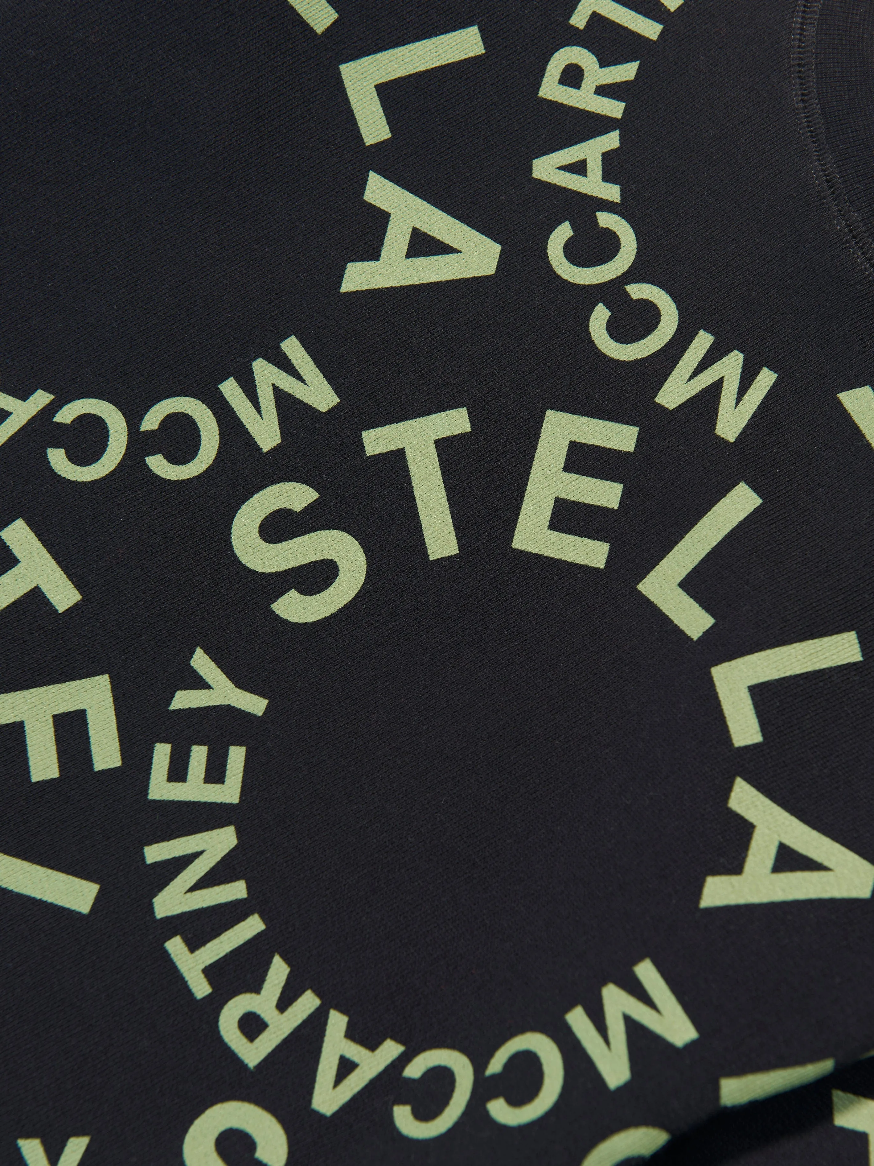 Stella McCartney Boys Logo Sweatshirt in Black