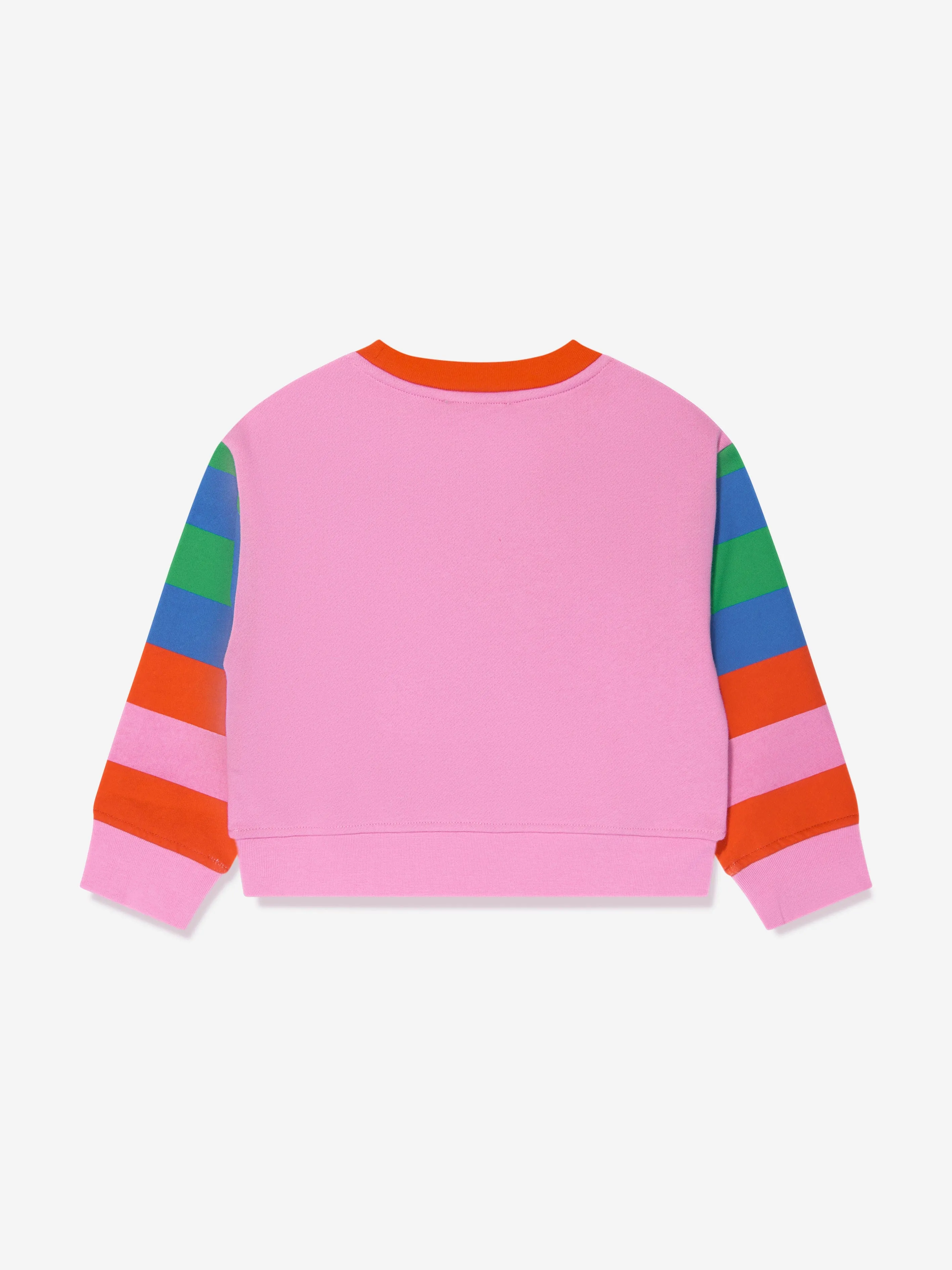 Stella McCartney Girls Logo Sweatshirt in Pink