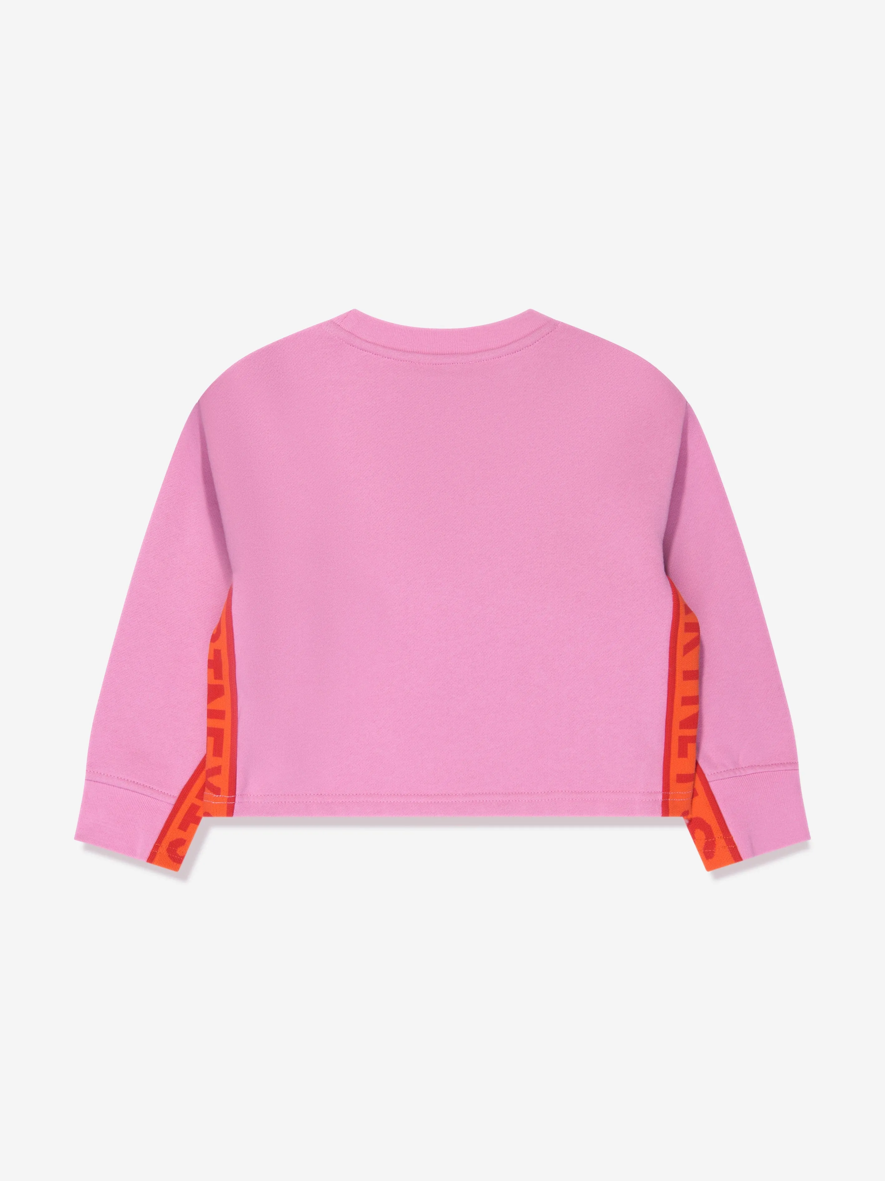 Stella McCartney Girls Sport Sweatshirt in Pink