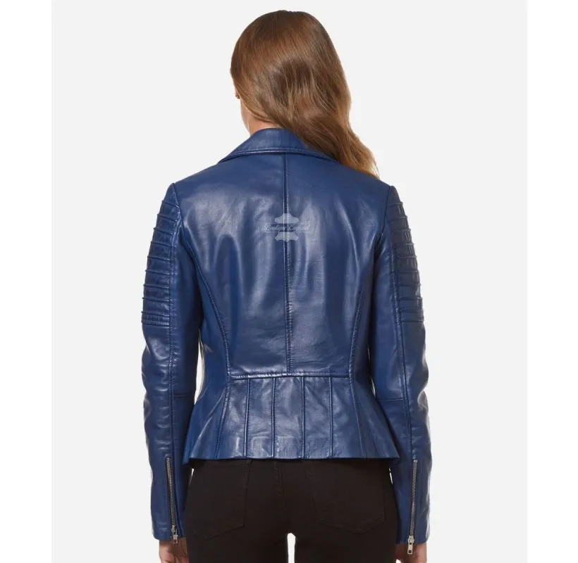 SUPERMODEL Women Leather Jacket Biker Style Leather Jacket For Ladies