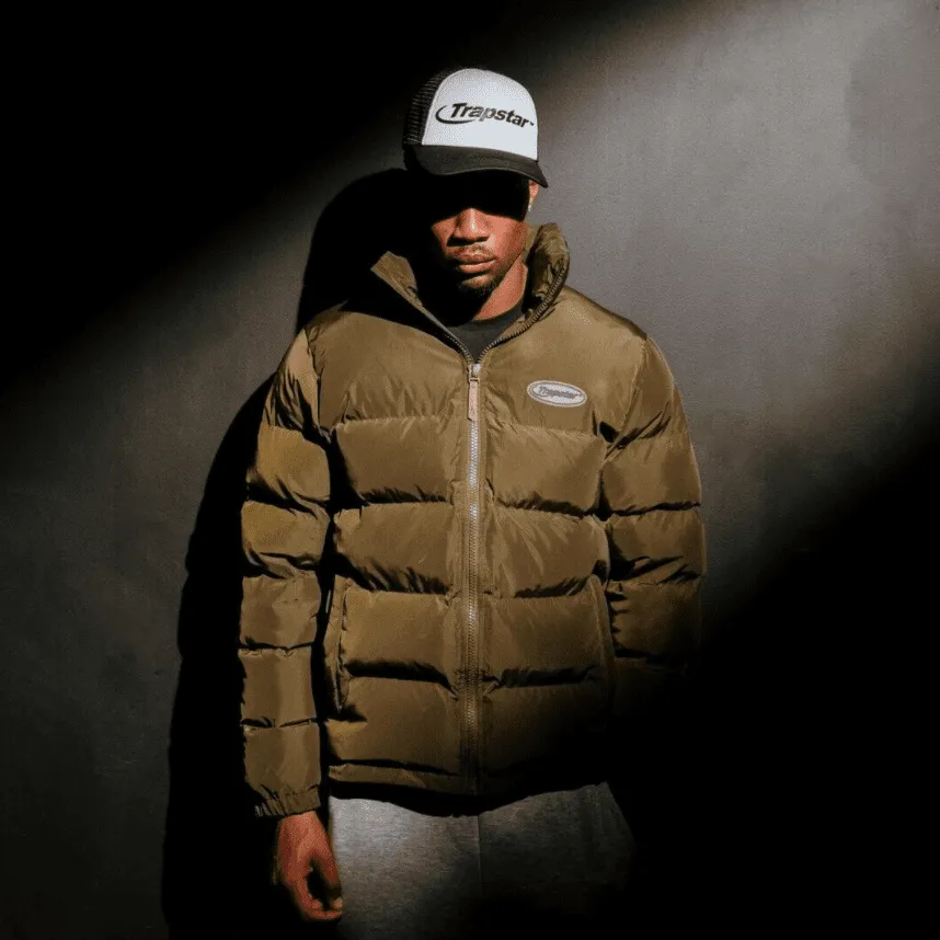 Trapstar Hyperdrive Puffer Jacket (Olive)